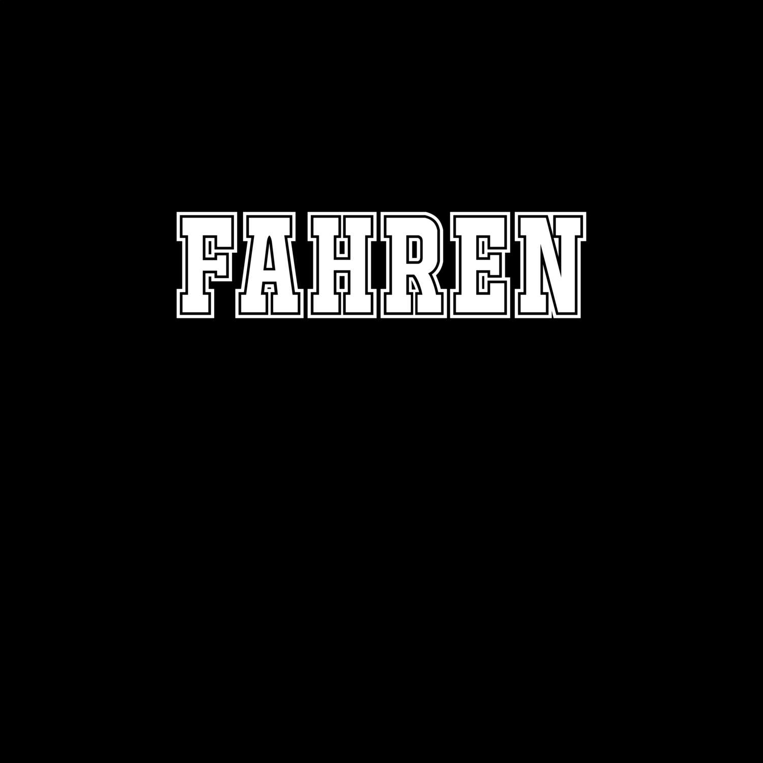 Fahren T-Shirt »Classic«