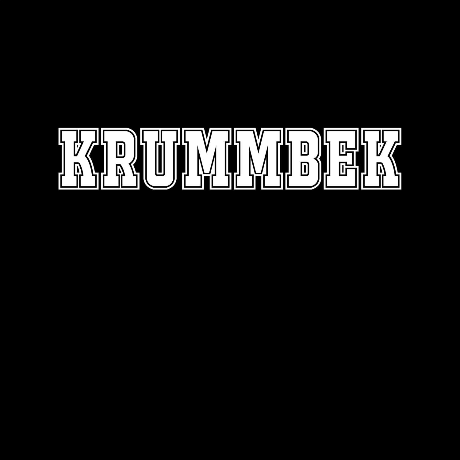 Krummbek T-Shirt »Classic«