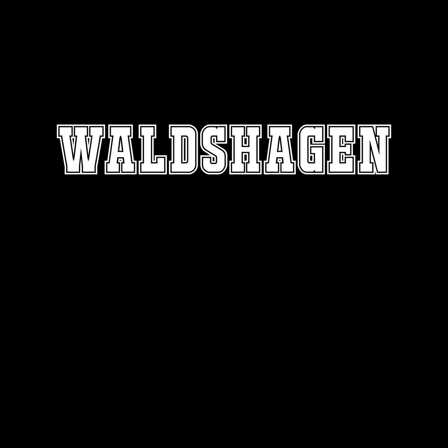 T-Shirt »Classic« für den Ort »Waldshagen«