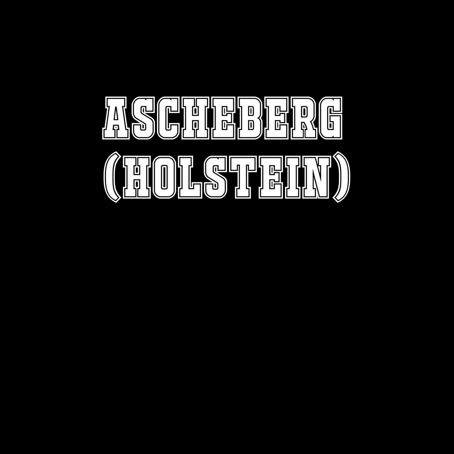 Ascheberg (Holstein) T-Shirt »Classic«