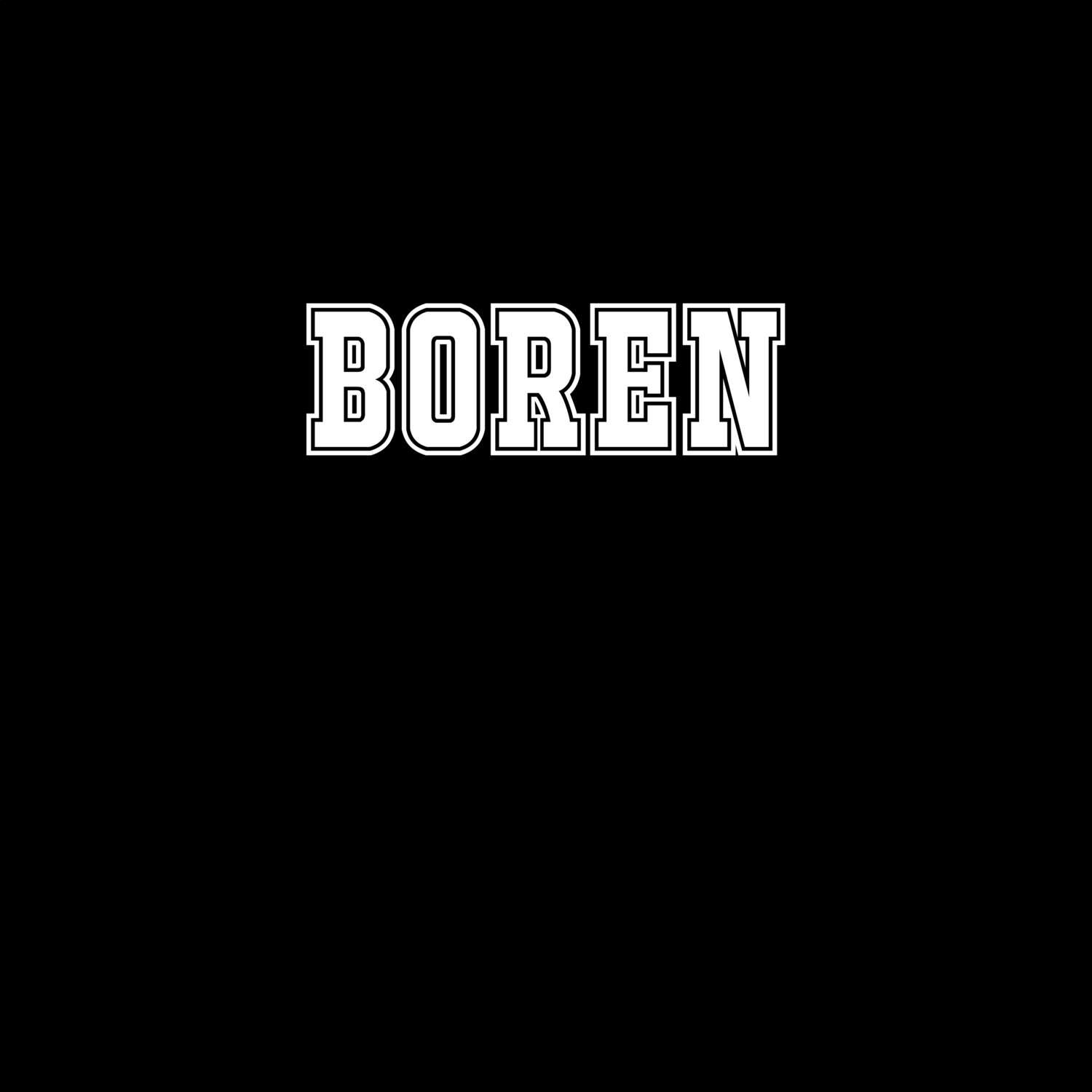 Boren T-Shirt »Classic«