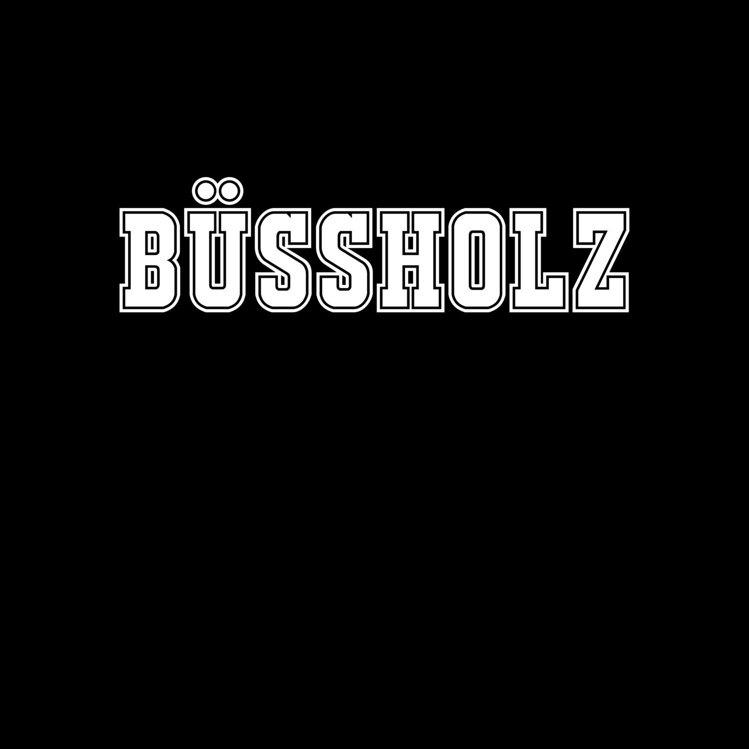 T-Shirt »Classic« für den Ort »Büßholz«