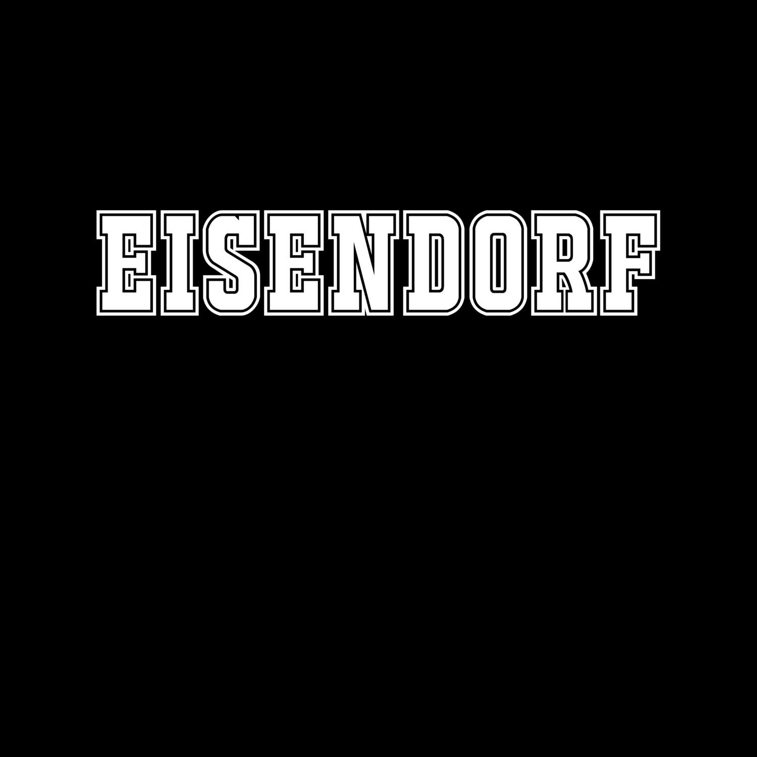 T-Shirt »Classic« für den Ort »Eisendorf«