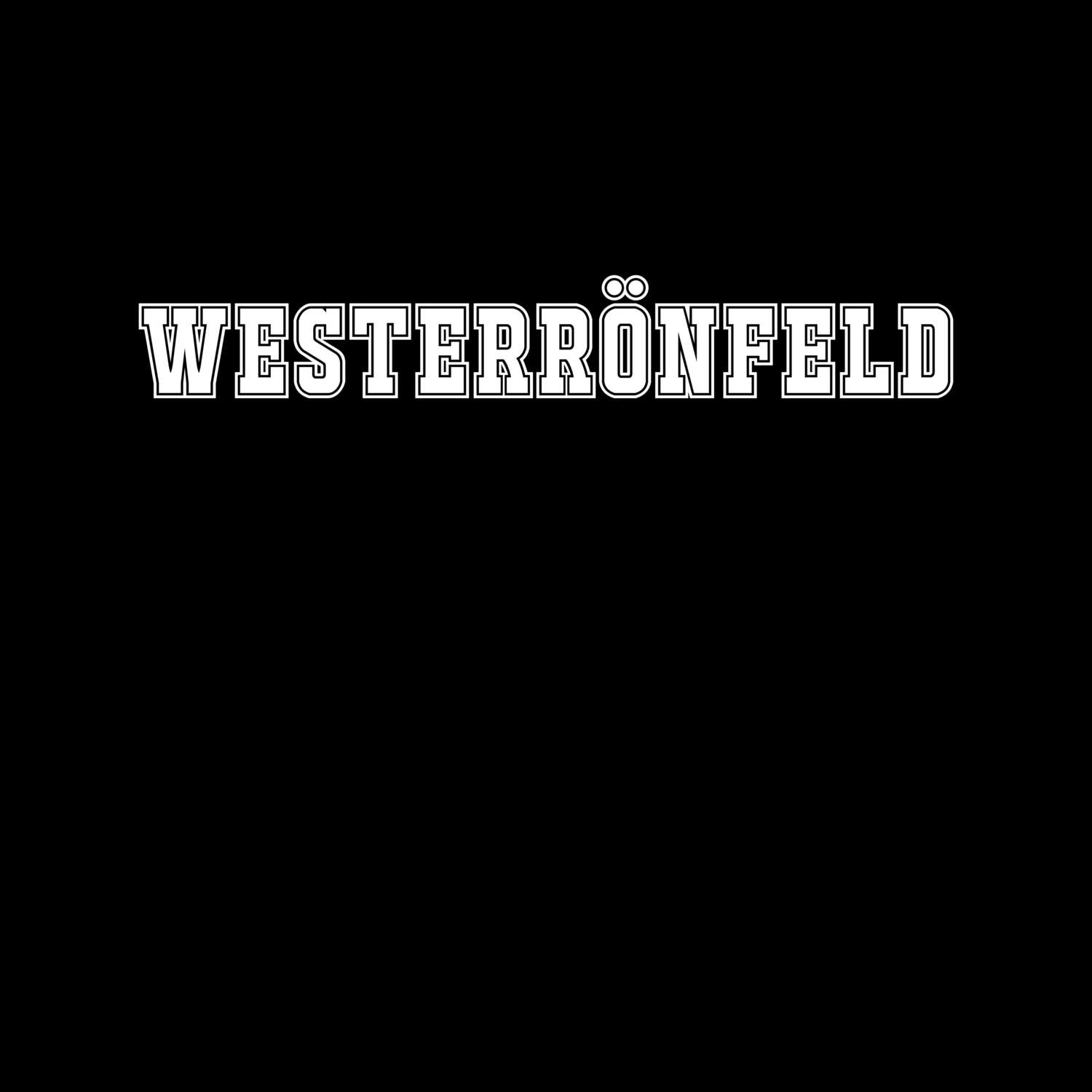 Westerrönfeld T-Shirt »Classic«
