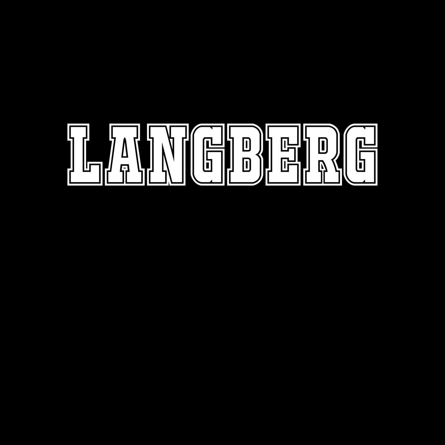 Langberg T-Shirt »Classic«