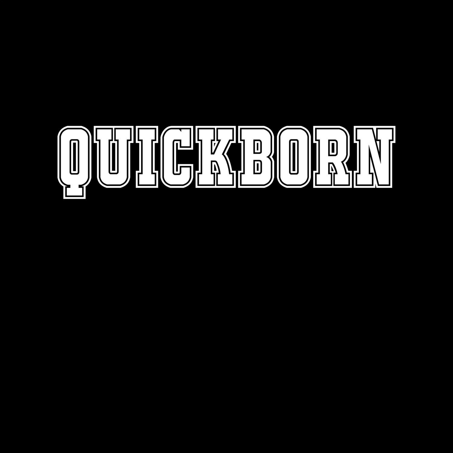 T-Shirt »Classic« für den Ort »Quickborn«