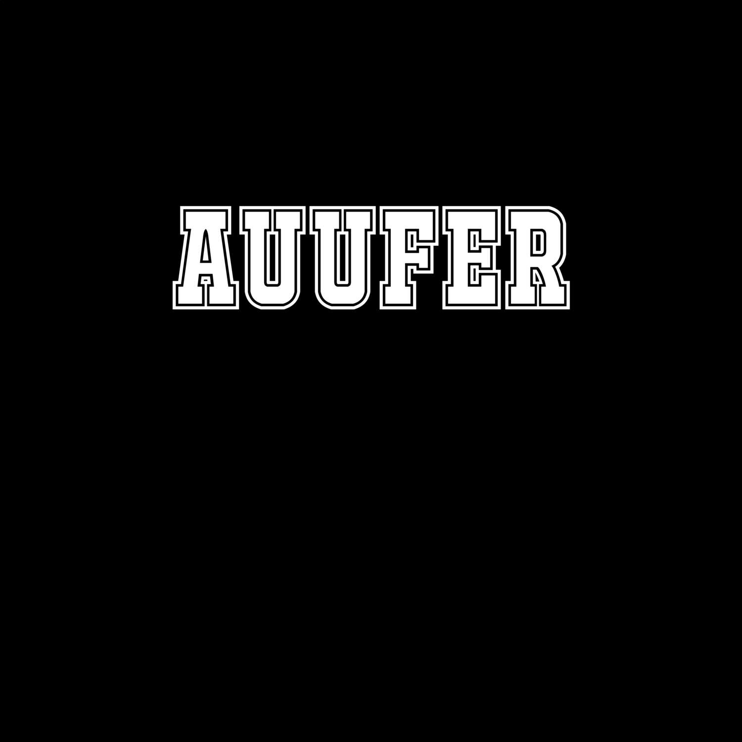 T-Shirt »Classic« für den Ort »Auufer«