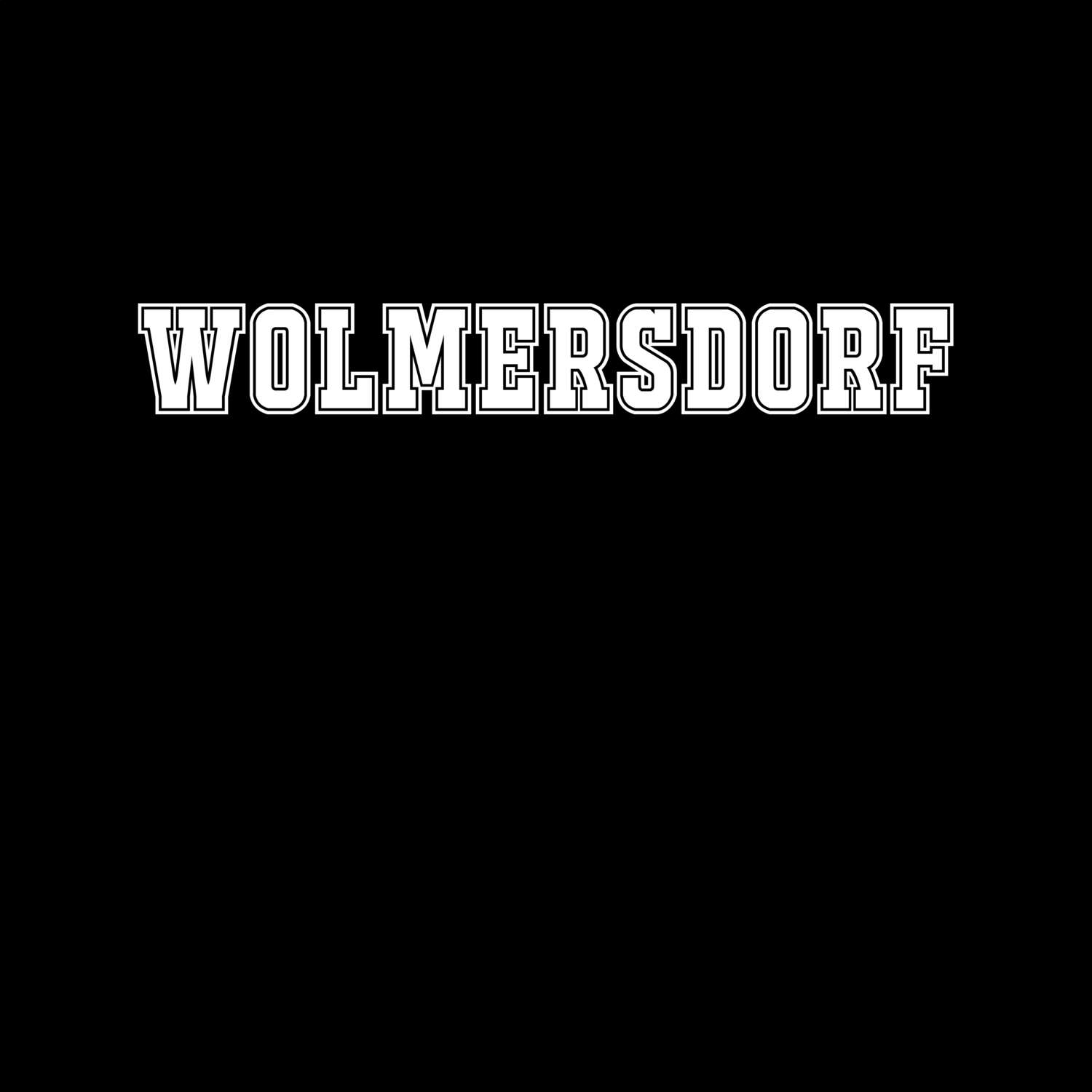 Wolmersdorf T-Shirt »Classic«