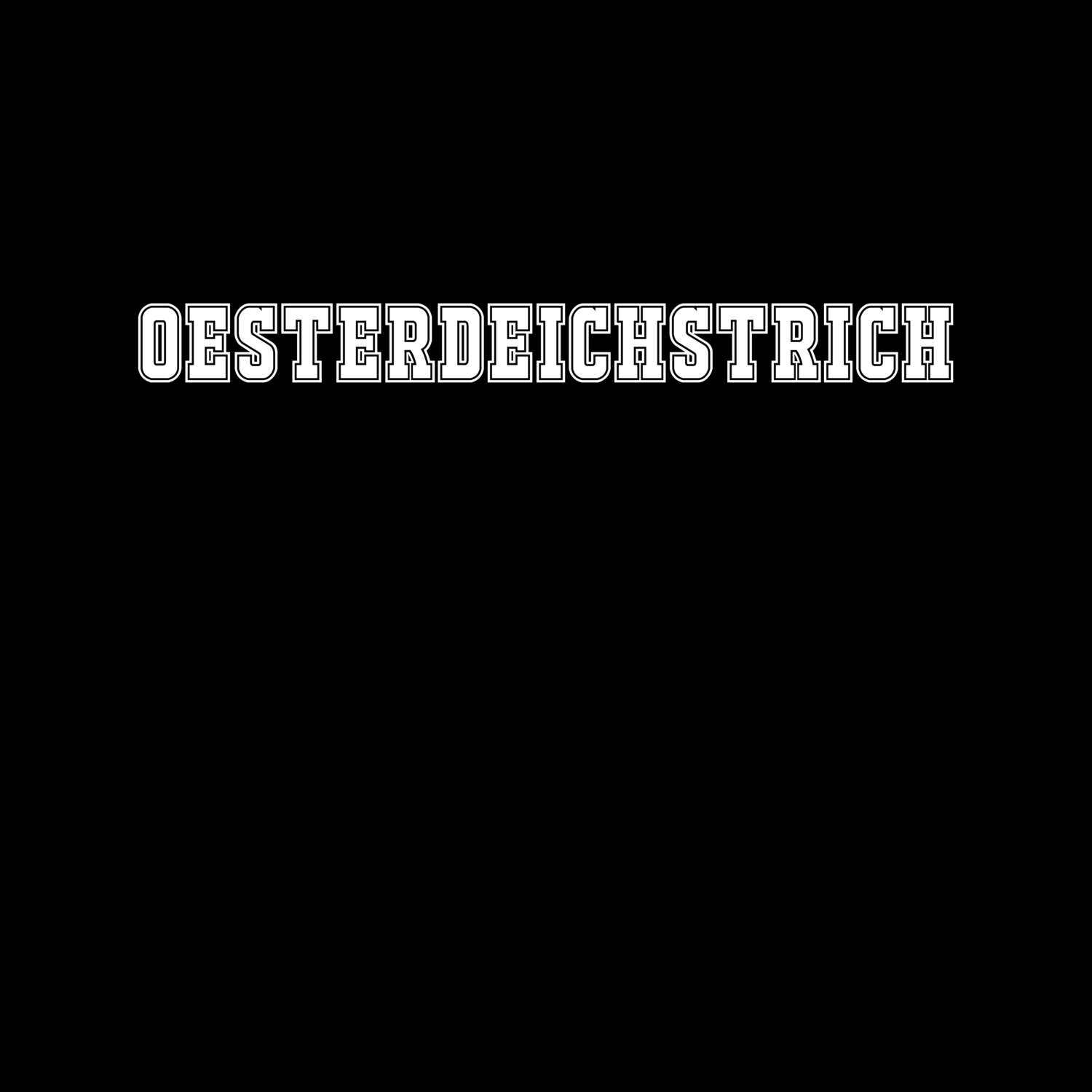 T-Shirt »Classic« für den Ort »Oesterdeichstrich«