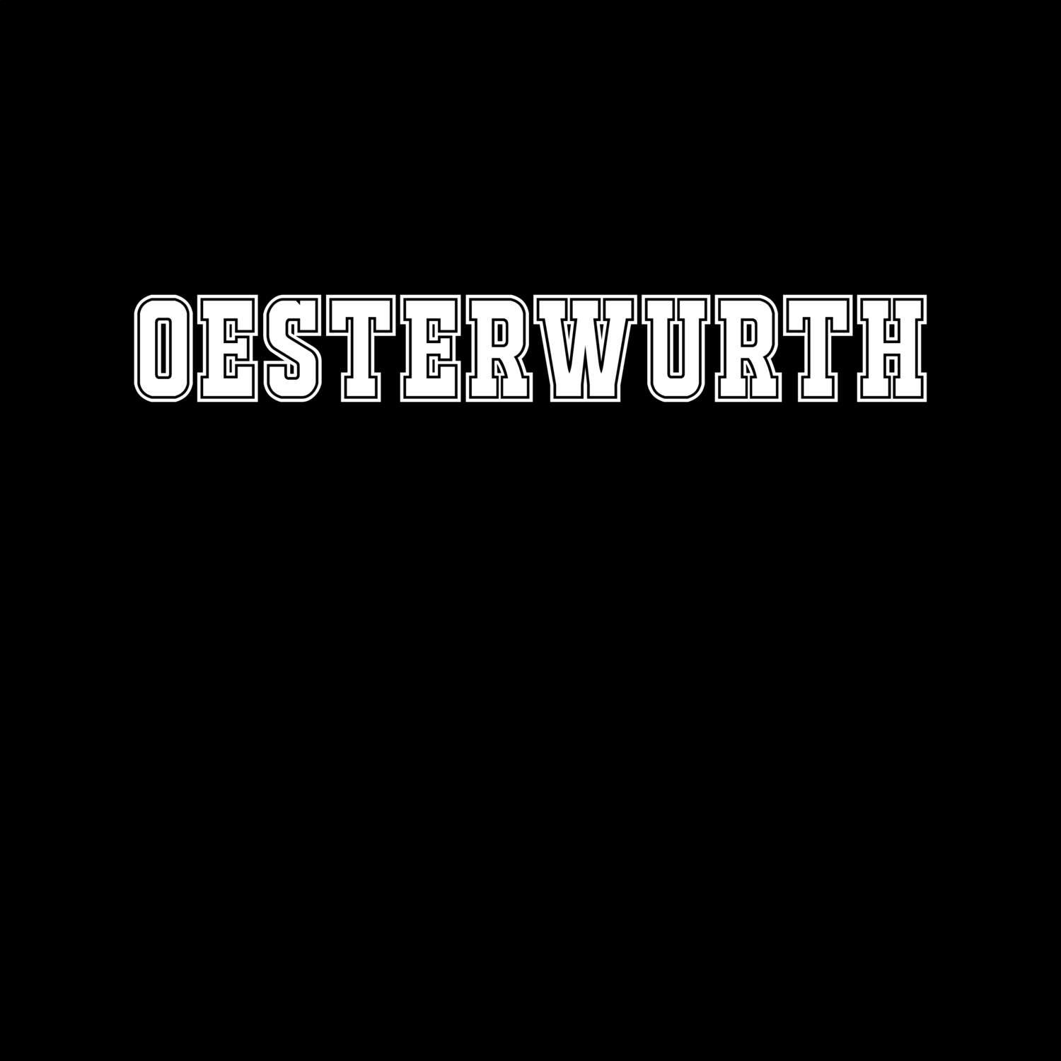Oesterwurth T-Shirt »Classic«