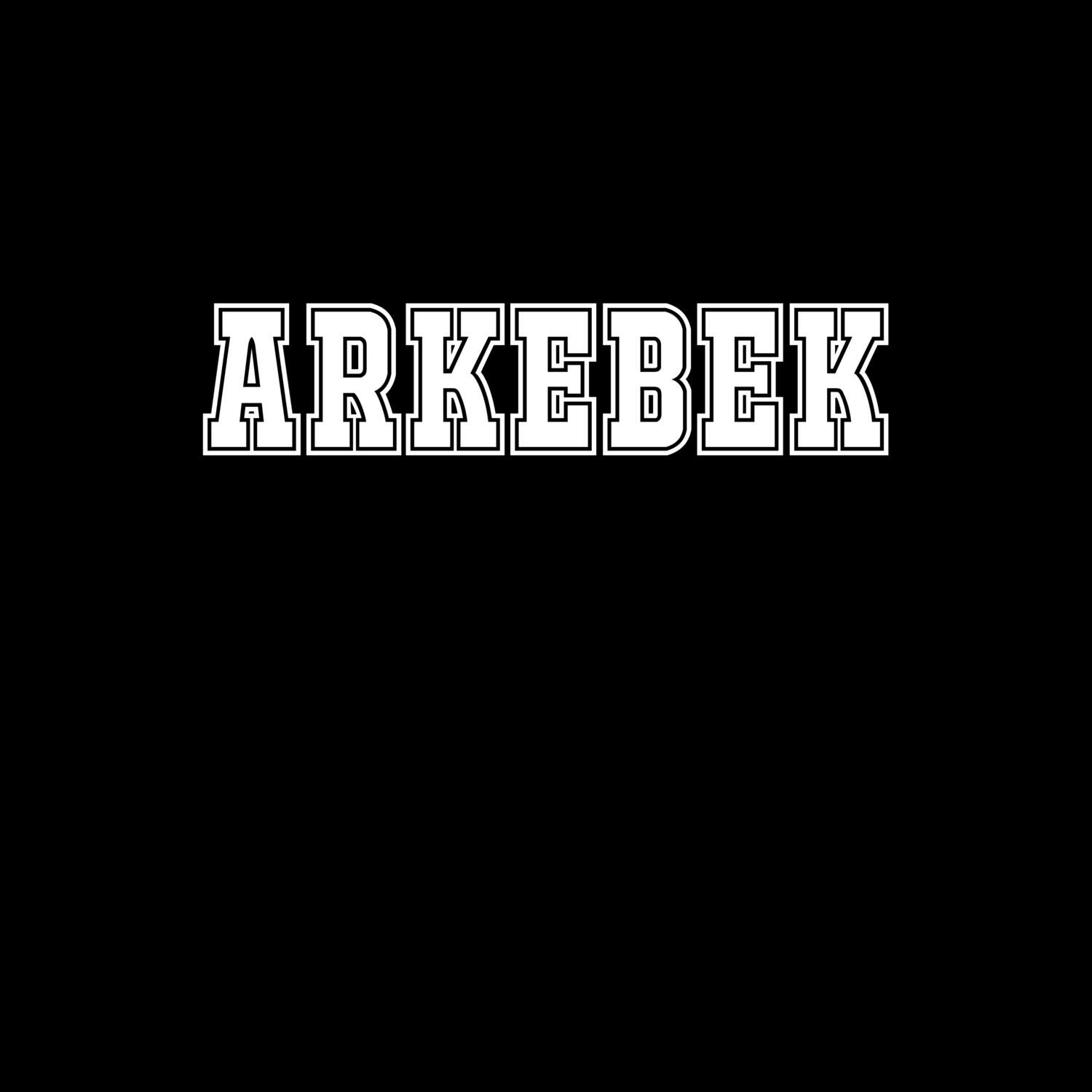 Arkebek T-Shirt »Classic«