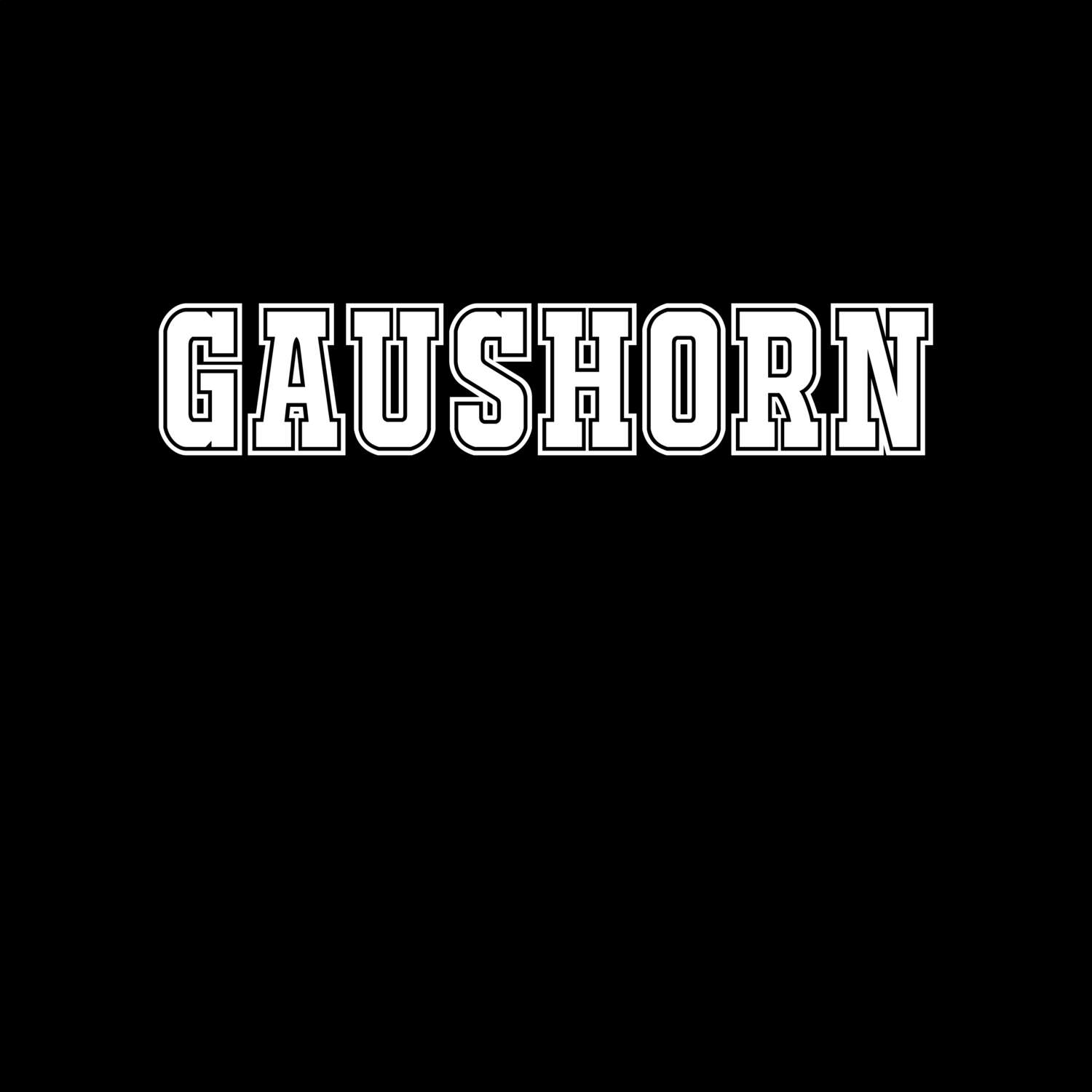 T-Shirt »Classic« für den Ort »Gaushorn«