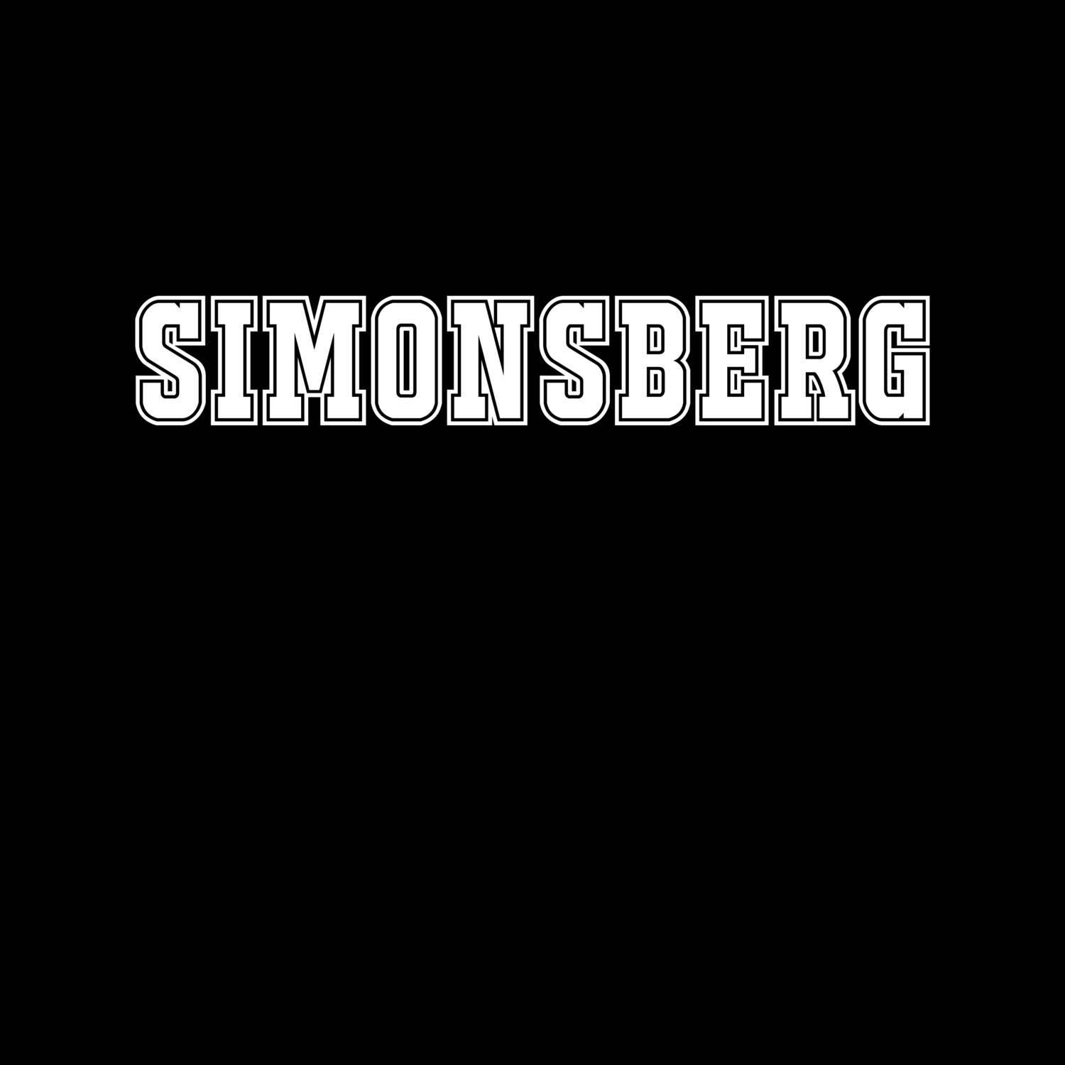 Simonsberg T-Shirt »Classic«