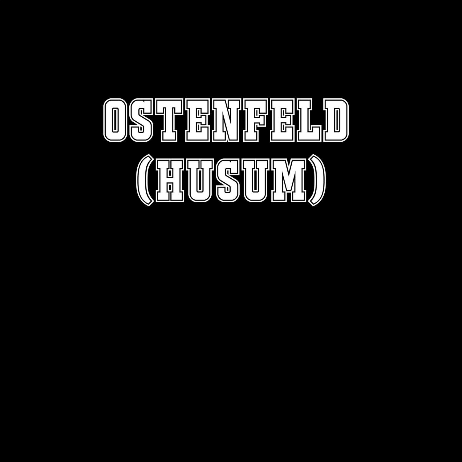 T-Shirt »Classic« für den Ort »Ostenfeld (Husum)«