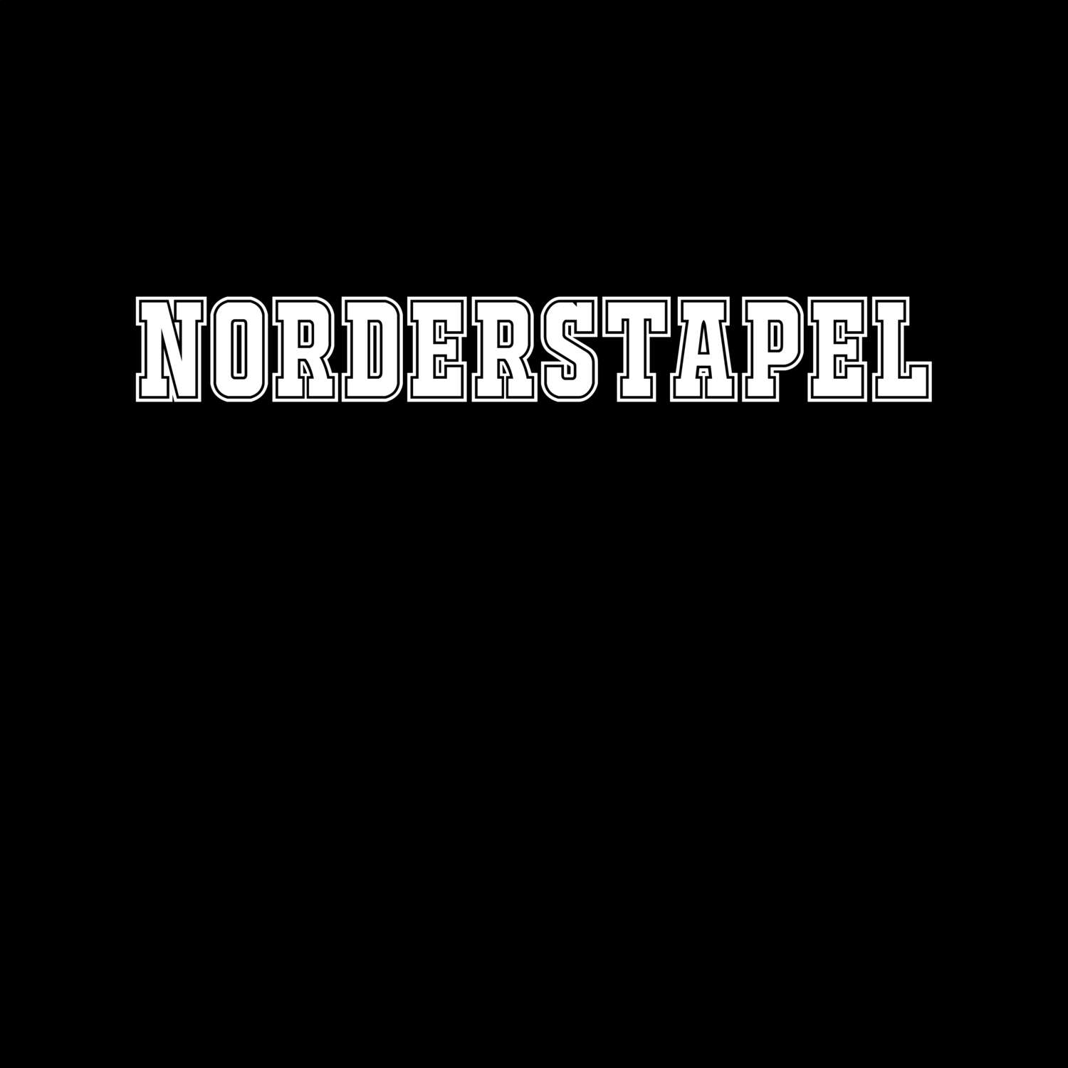 T-Shirt »Classic« für den Ort »Norderstapel«