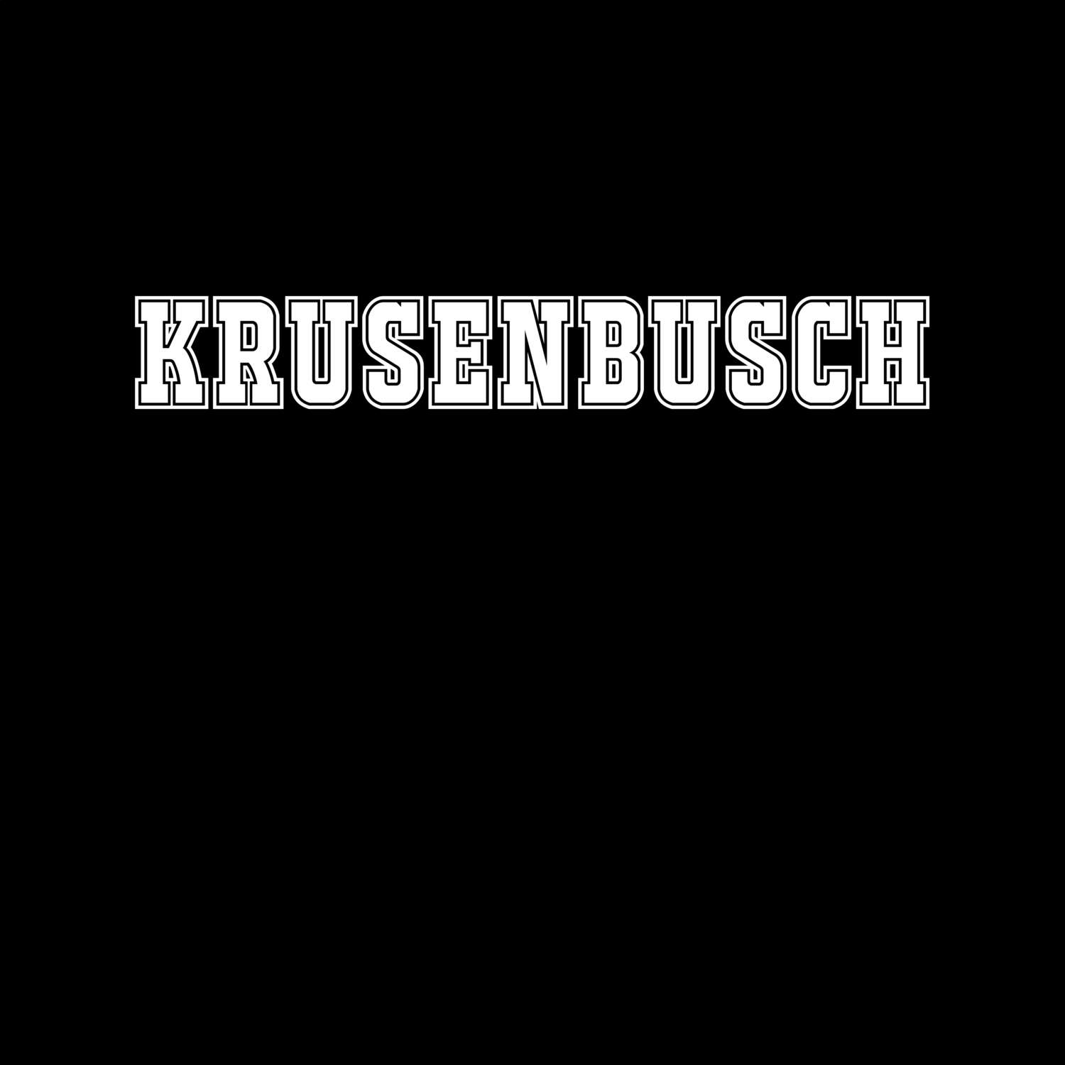 Krusenbusch T-Shirt »Classic«