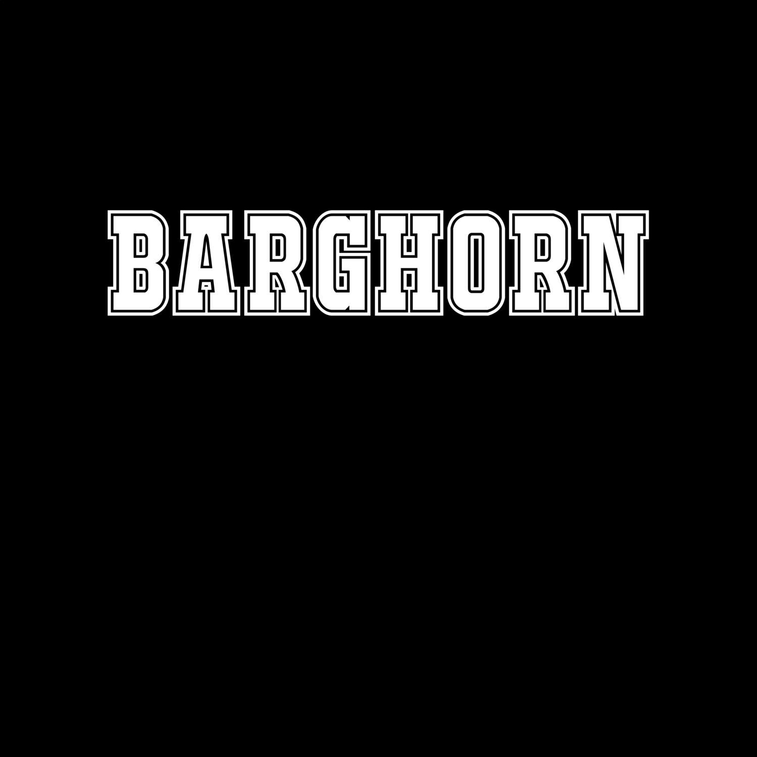 Barghorn T-Shirt »Classic«