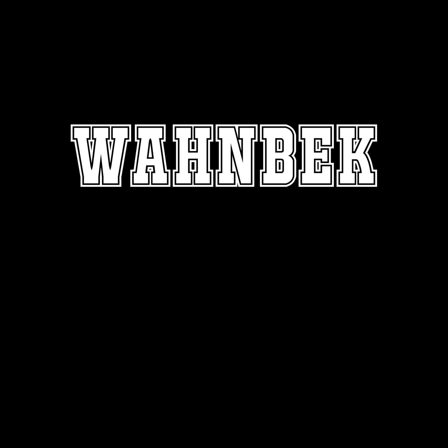 Wahnbek T-Shirt »Classic«