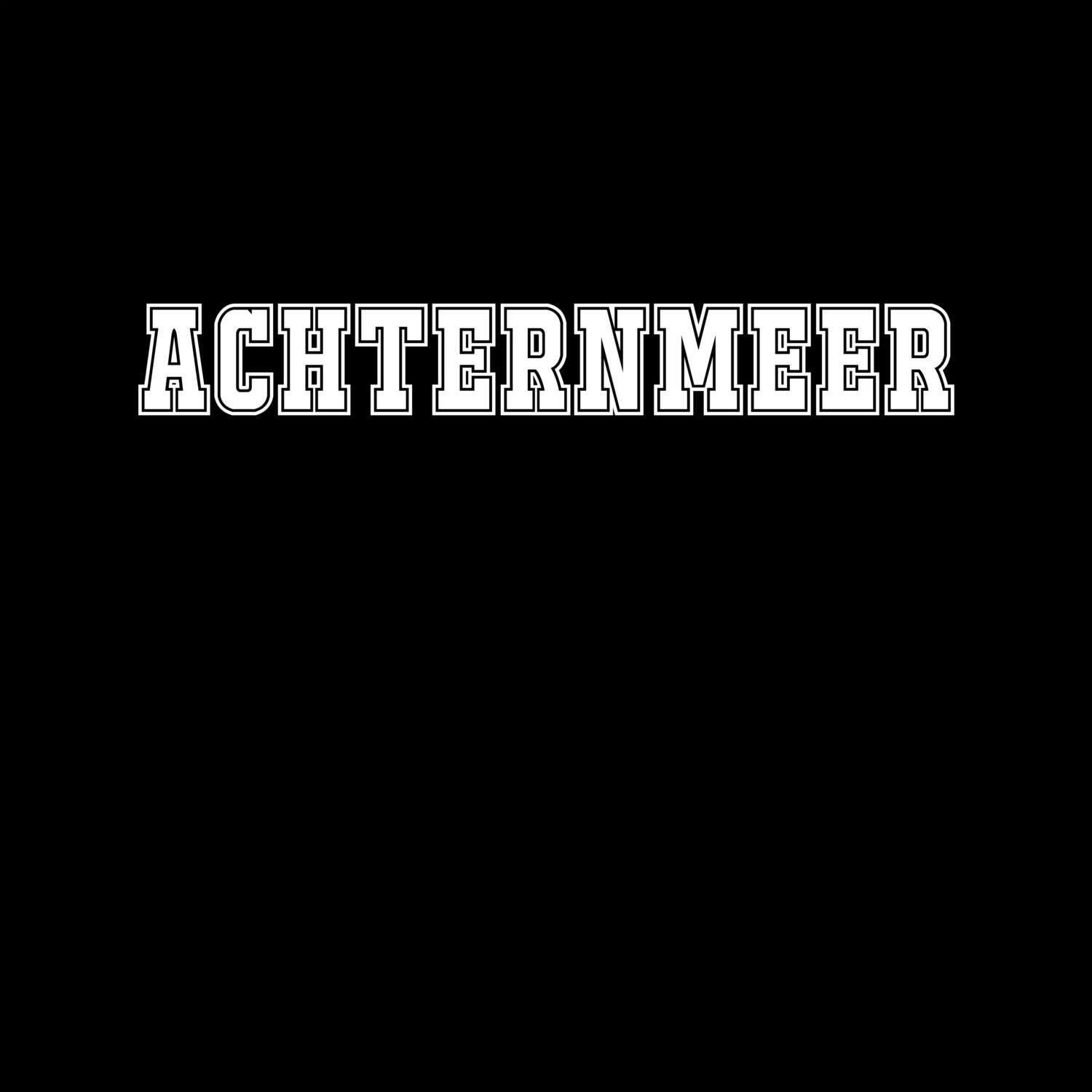 Achternmeer T-Shirt »Classic«