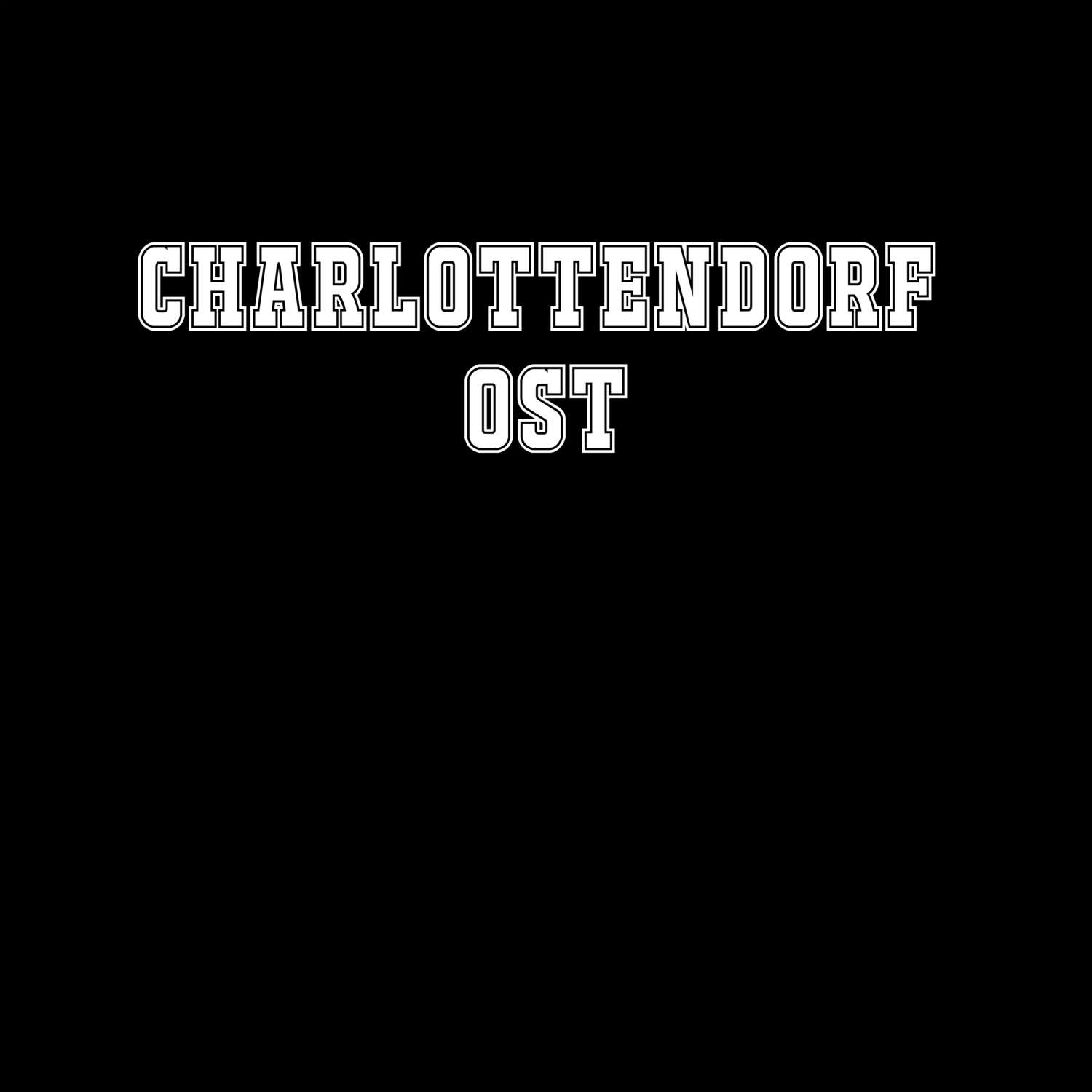 Charlottendorf Ost T-Shirt »Classic«