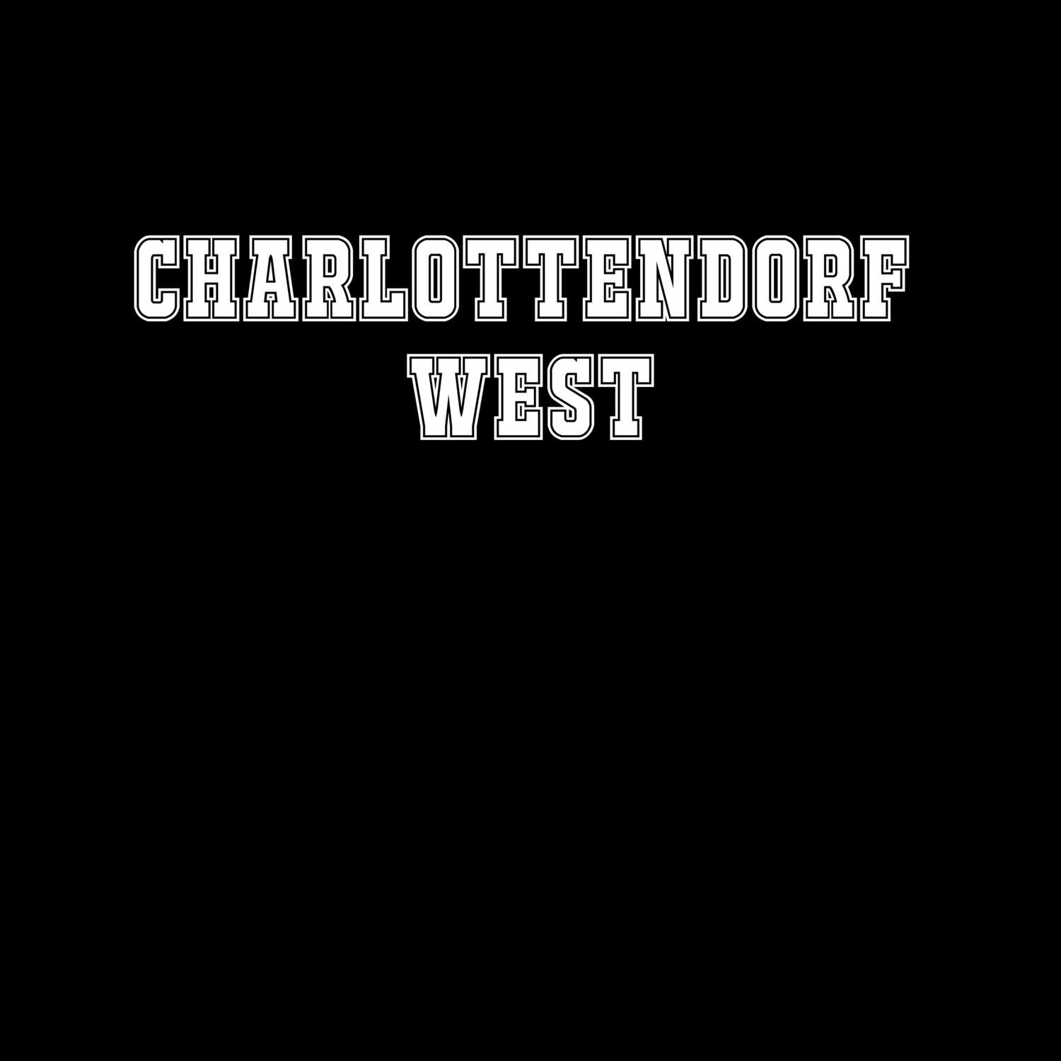 Charlottendorf West T-Shirt »Classic«