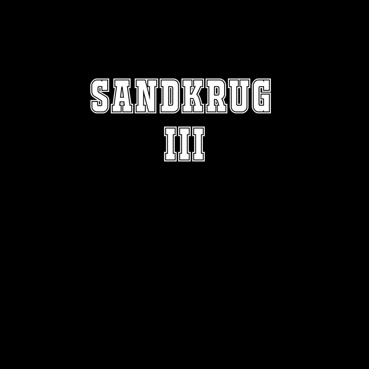 Sandkrug III T-Shirt »Classic«