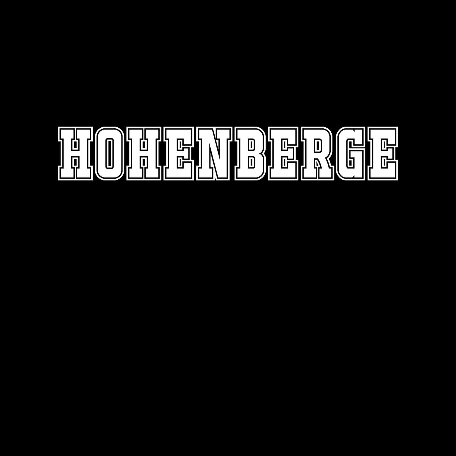 Hohenberge T-Shirt »Classic«