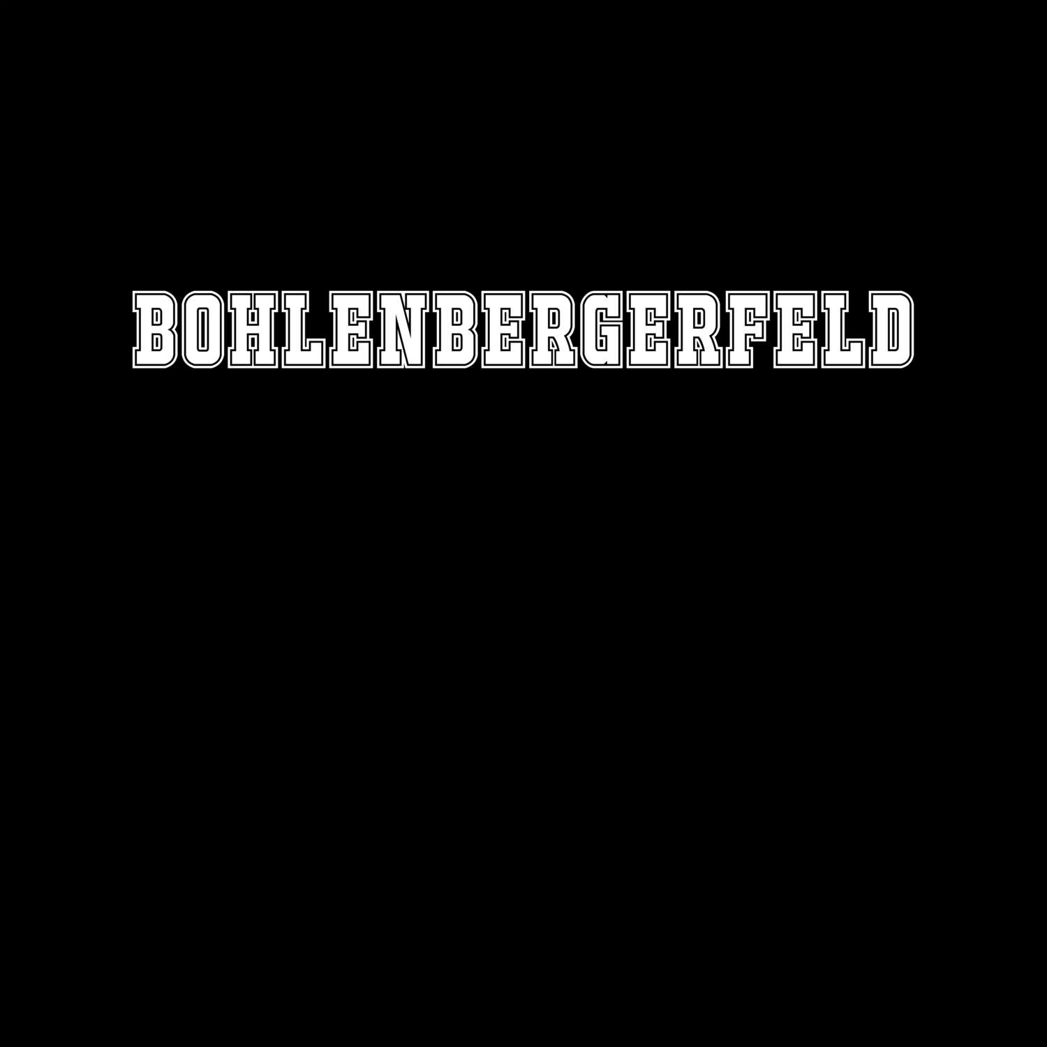 T-Shirt »Classic« für den Ort »Bohlenbergerfeld«