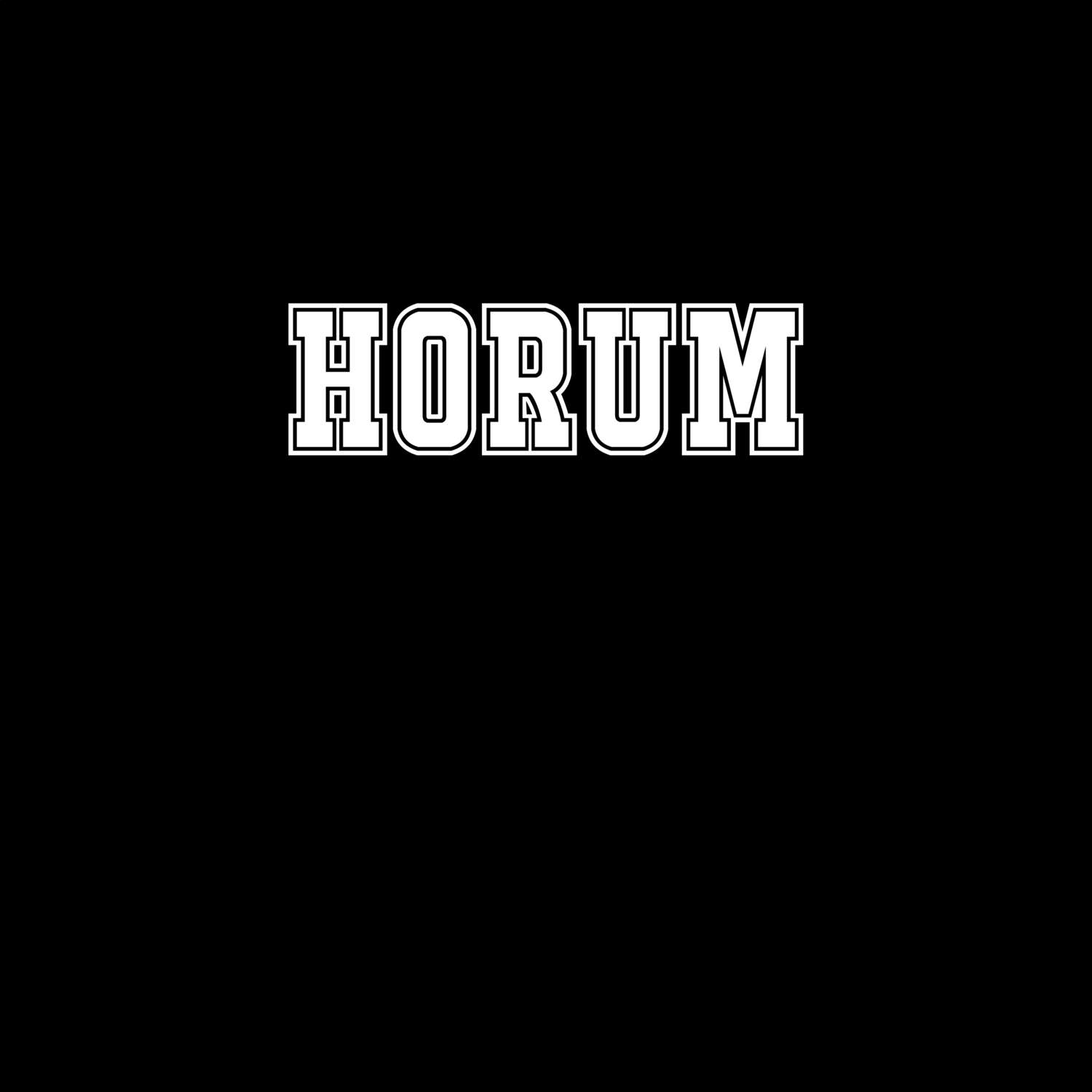 Horum T-Shirt »Classic«