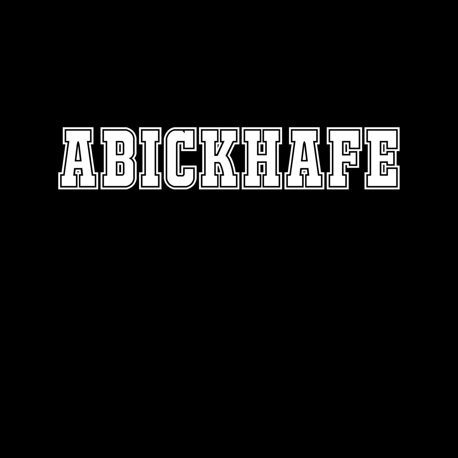 Abickhafe T-Shirt »Classic«