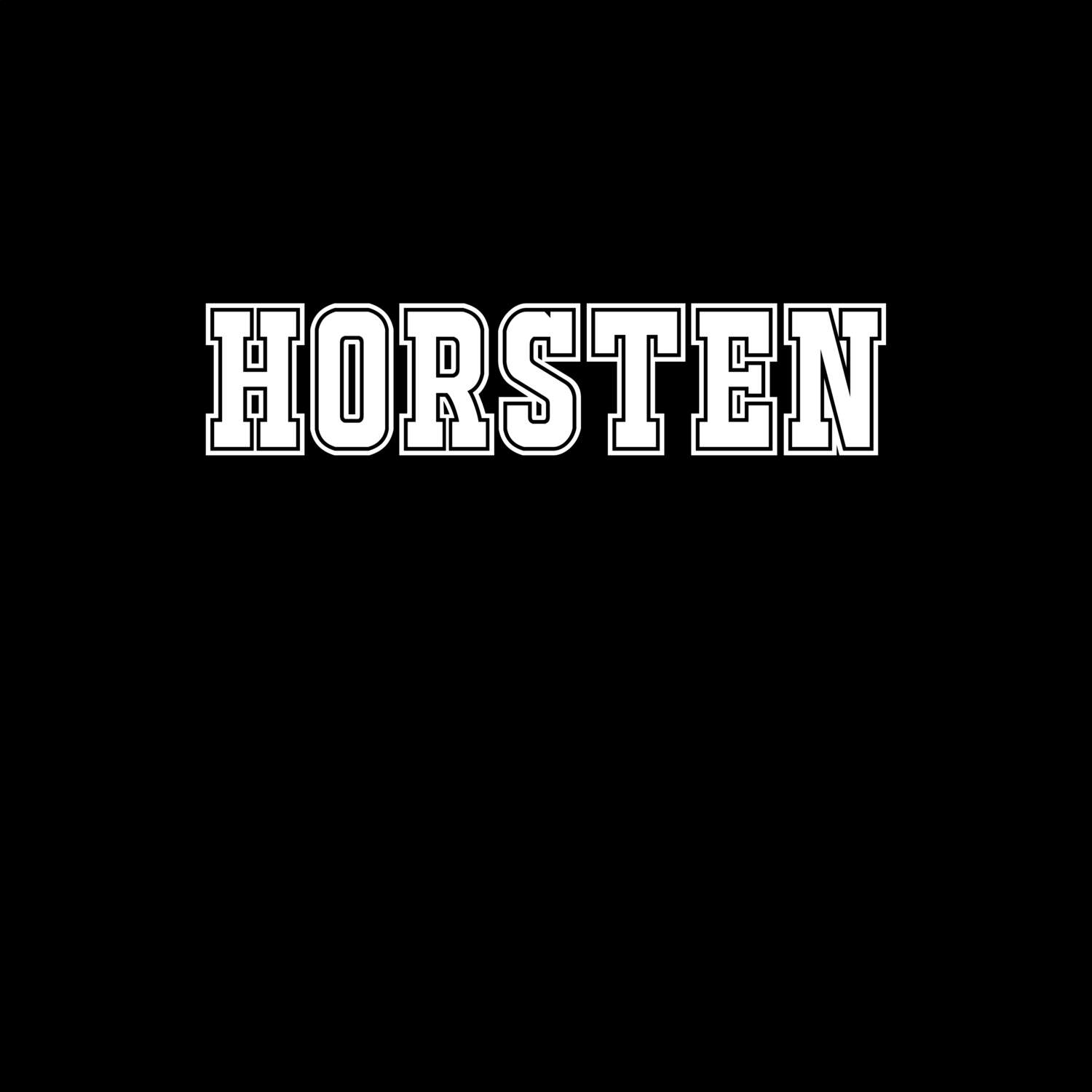 T-Shirt »Classic« für den Ort »Horsten«