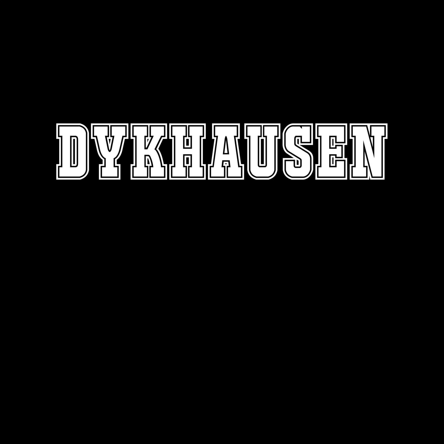 T-Shirt »Classic« für den Ort »Dykhausen«