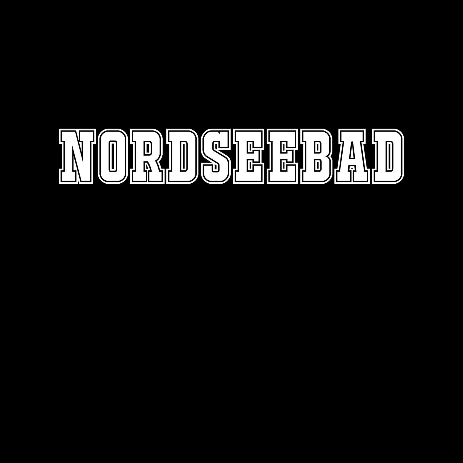 T-Shirt »Classic« für den Ort »Nordseebad«