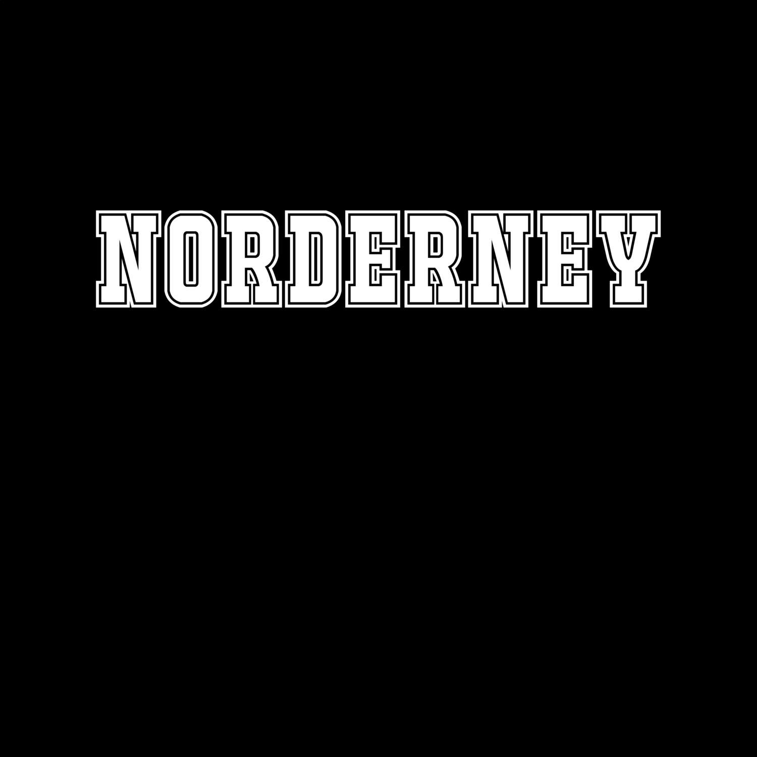 T-Shirt »Classic« für den Ort »Norderney«