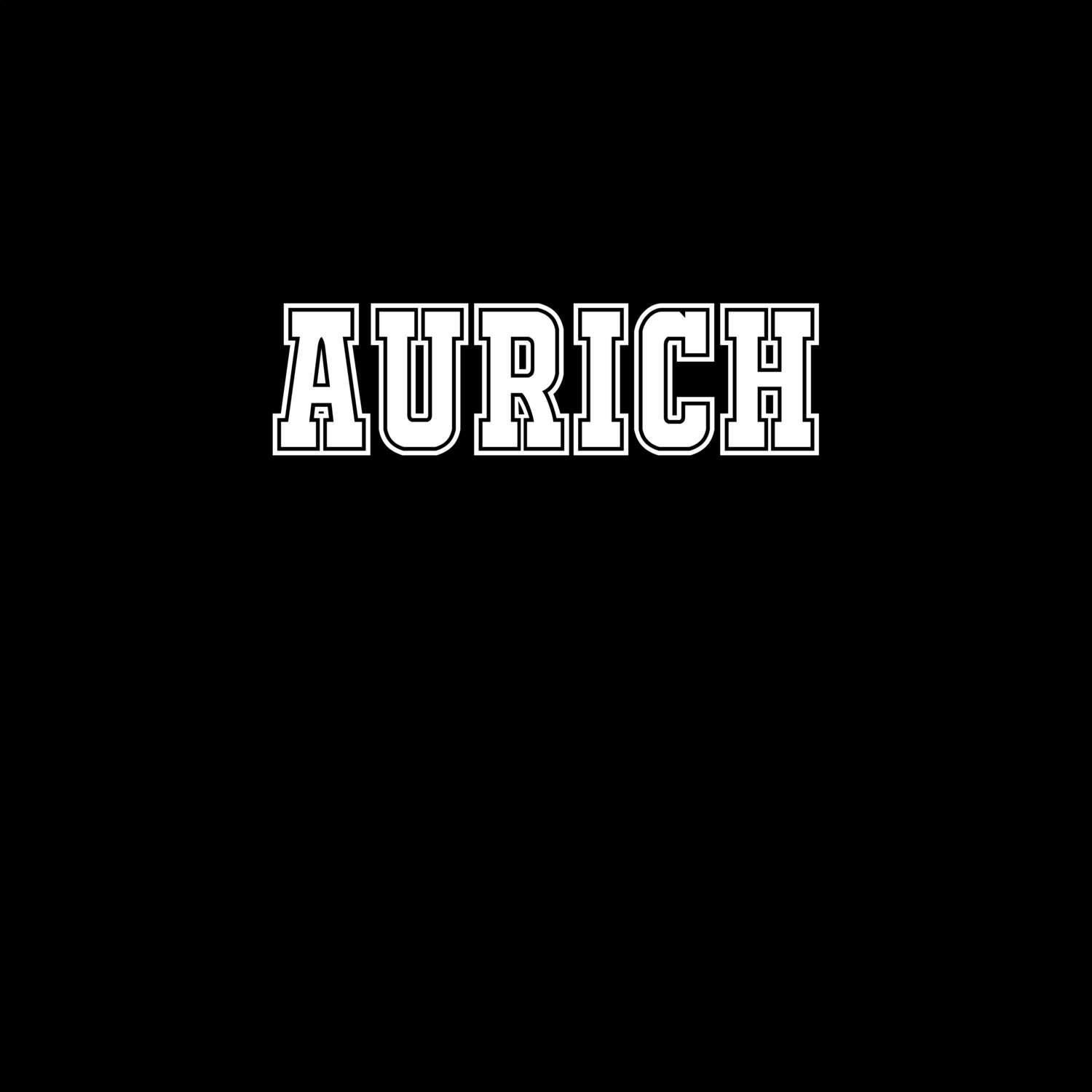 T-Shirt »Classic« für den Ort »Aurich«