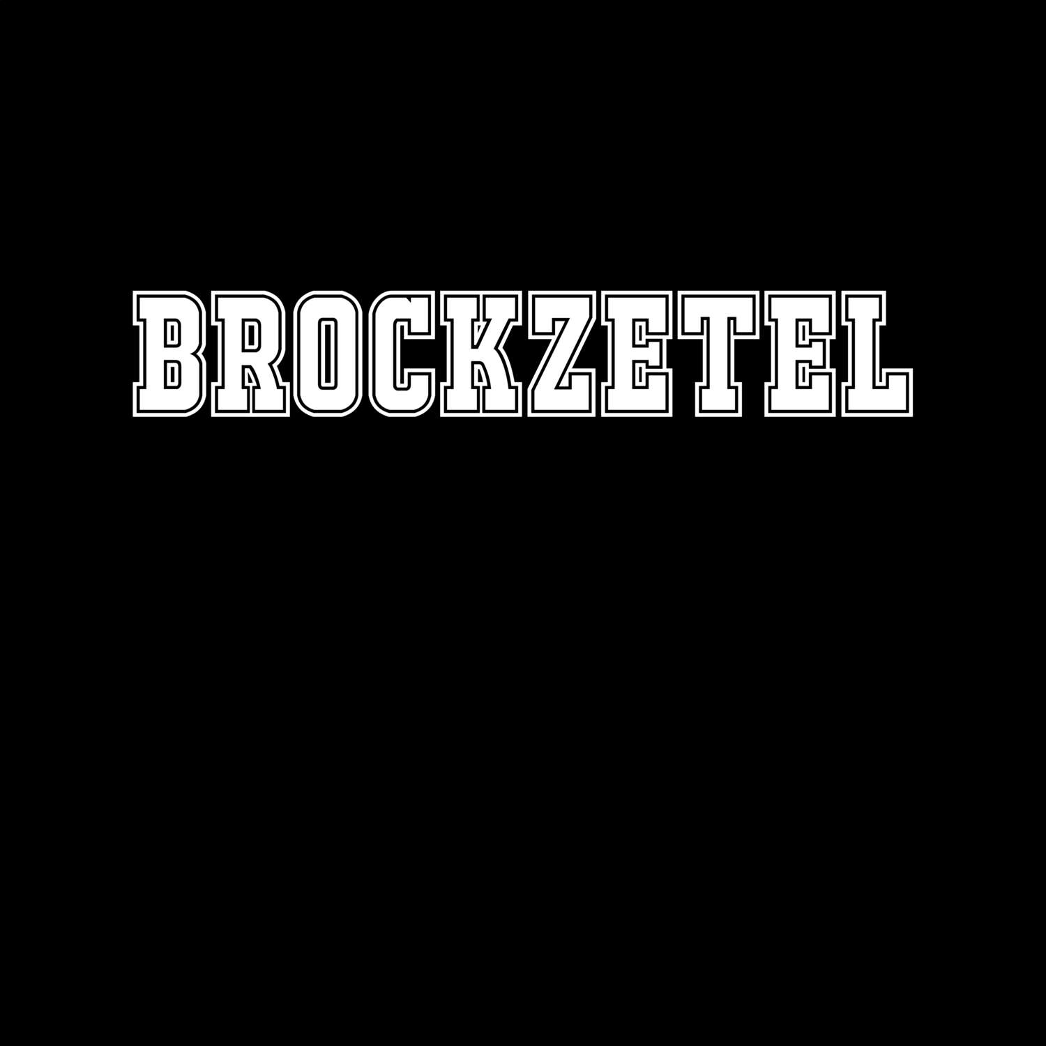 T-Shirt »Classic« für den Ort »Brockzetel«