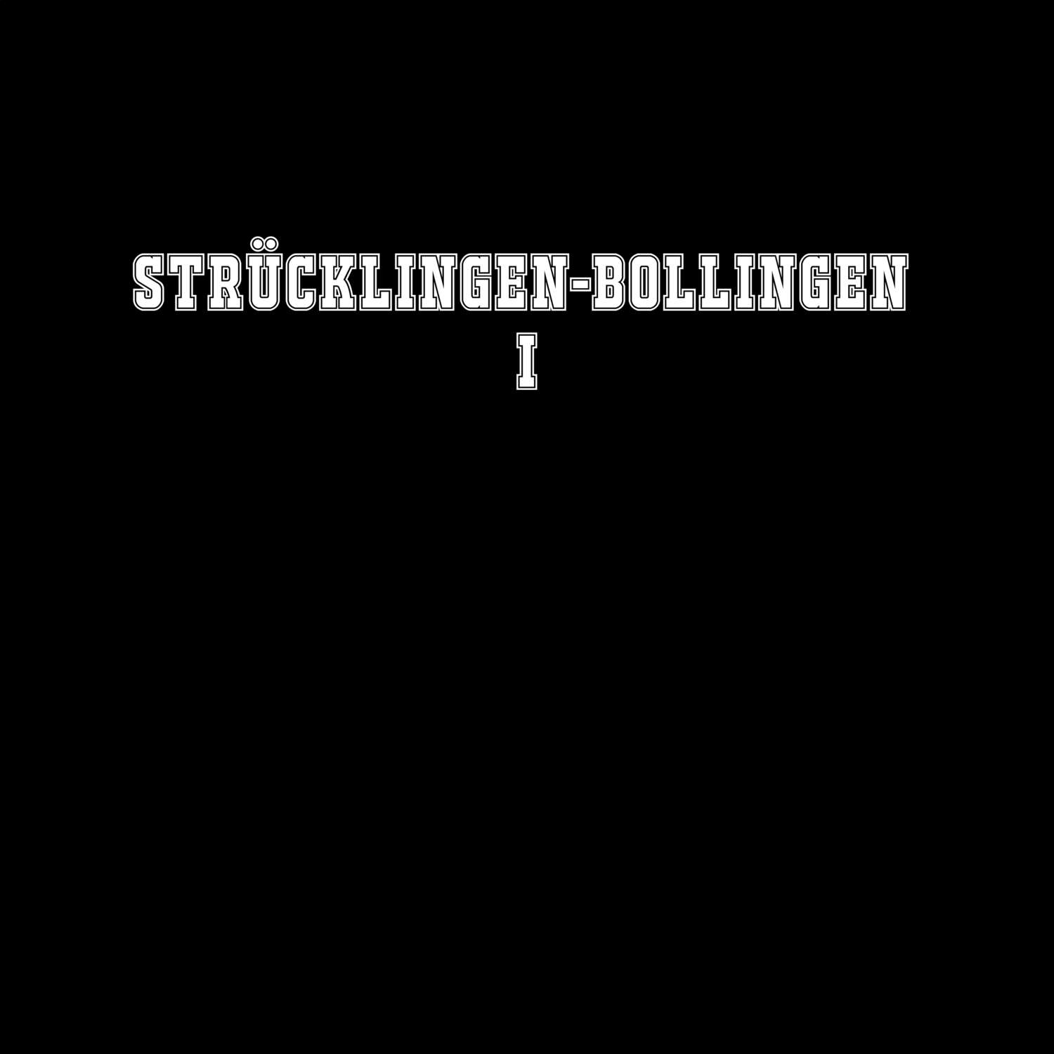 T-Shirt »Classic« für den Ort »Strücklingen-Bollingen I«