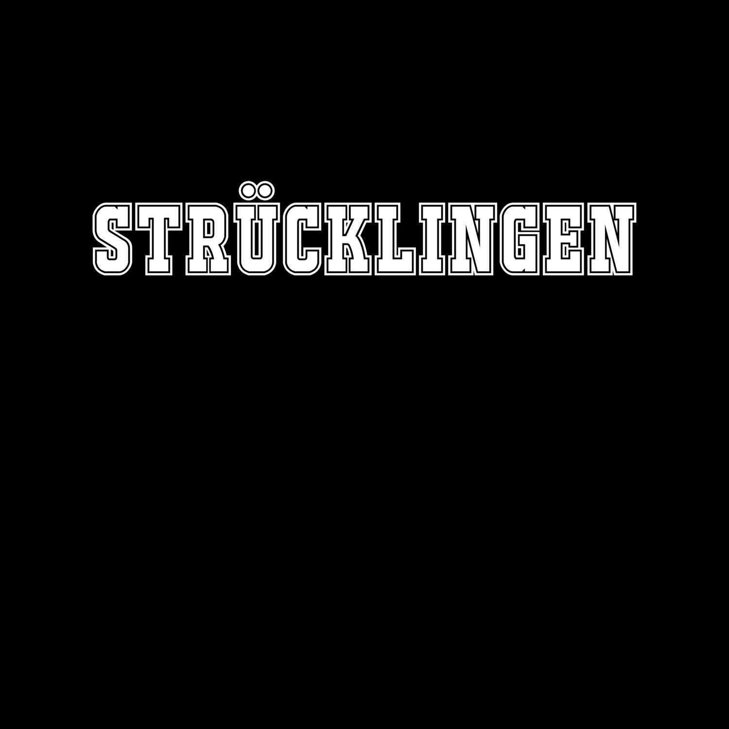 T-Shirt »Classic« für den Ort »Strücklingen«