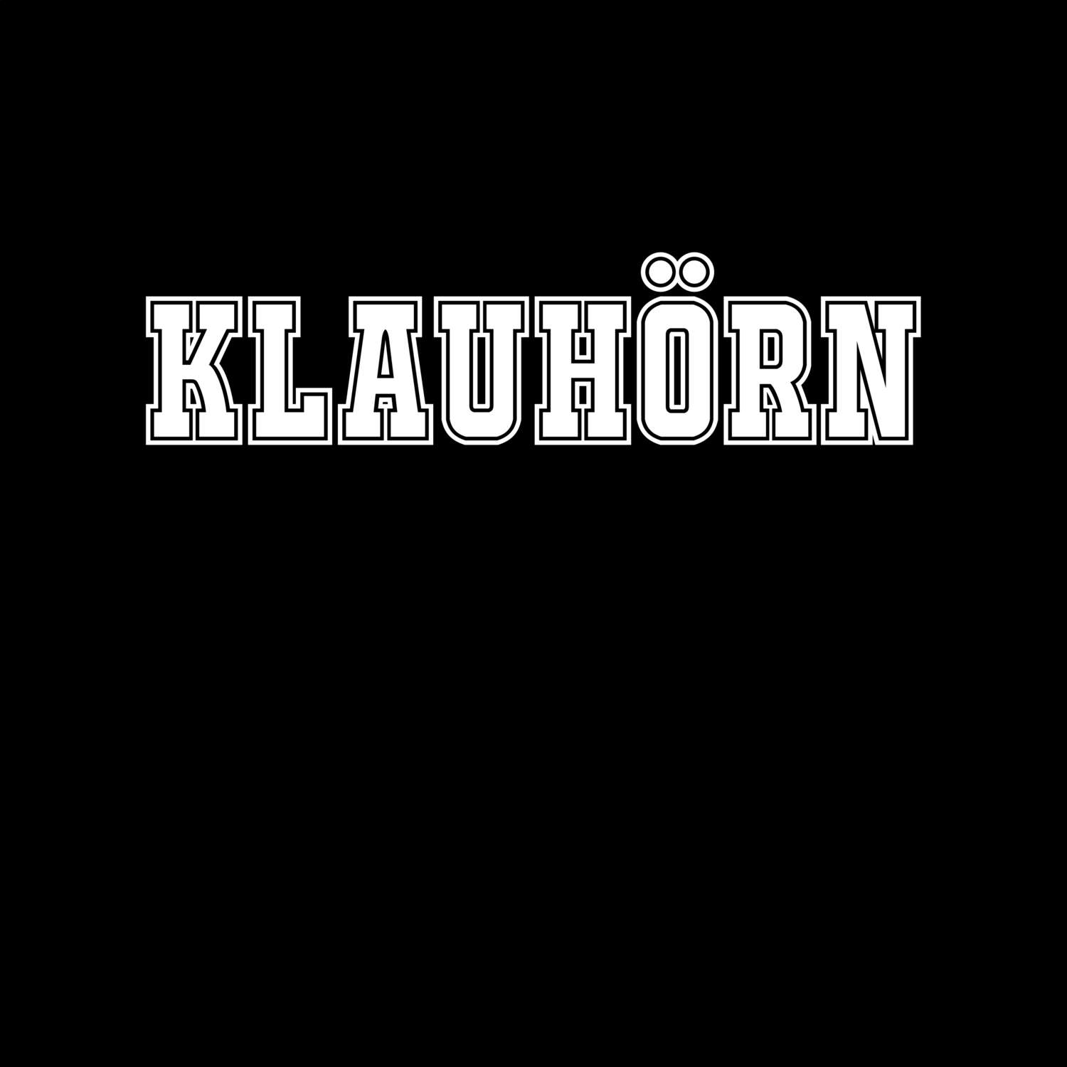Klauhörn T-Shirt »Classic«
