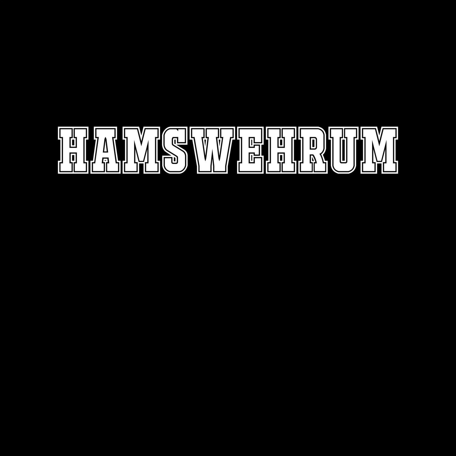 Hamswehrum T-Shirt »Classic«