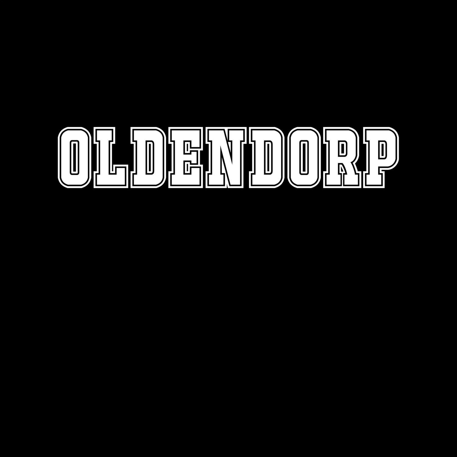 T-Shirt »Classic« für den Ort »Oldendorp«