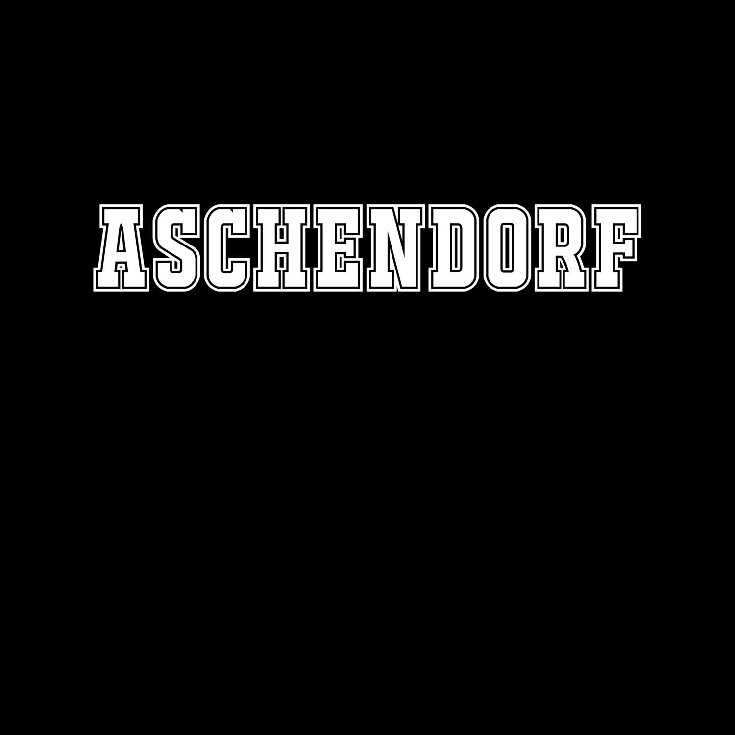 T-Shirt »Classic« für den Ort »Aschendorf«