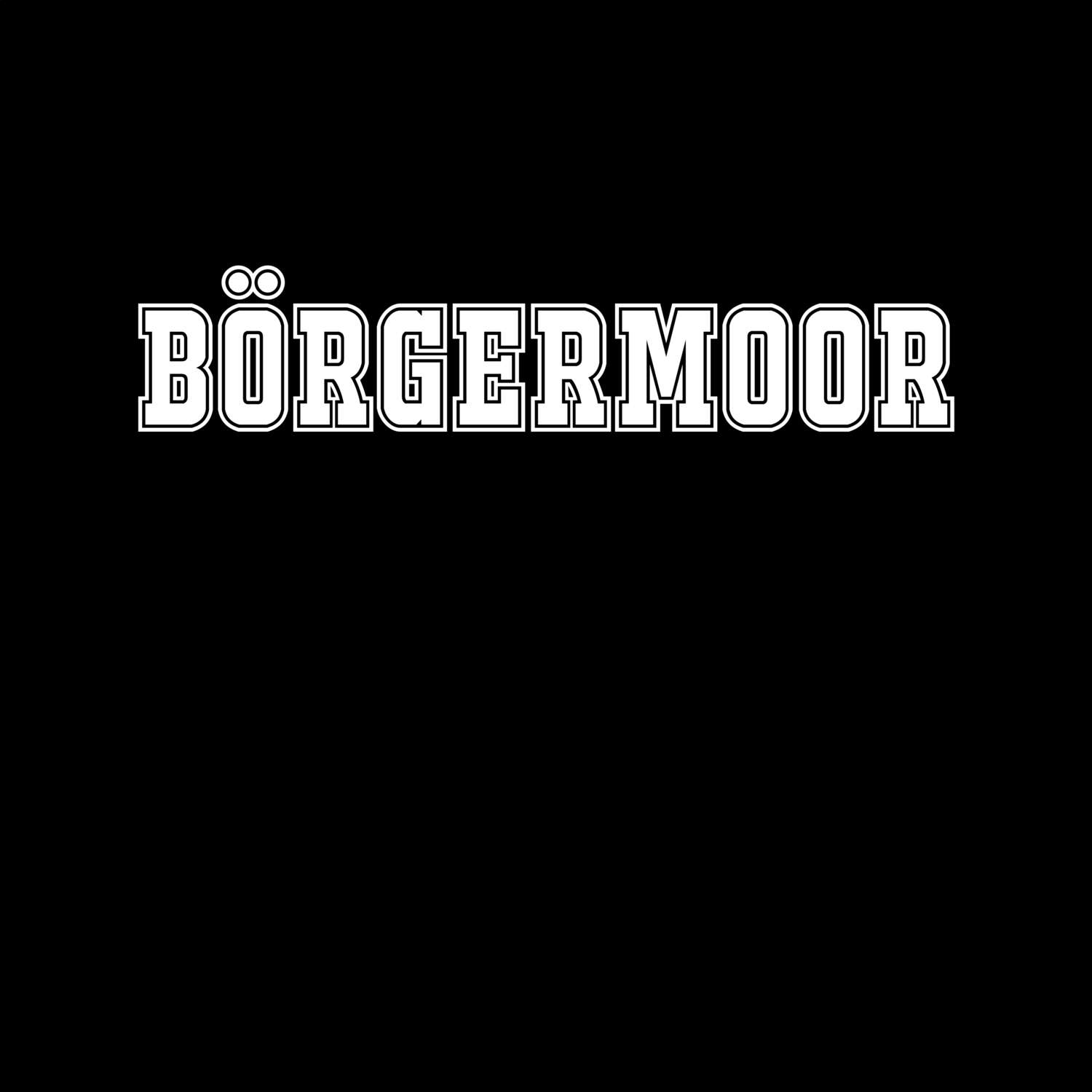 Börgermoor T-Shirt »Classic«
