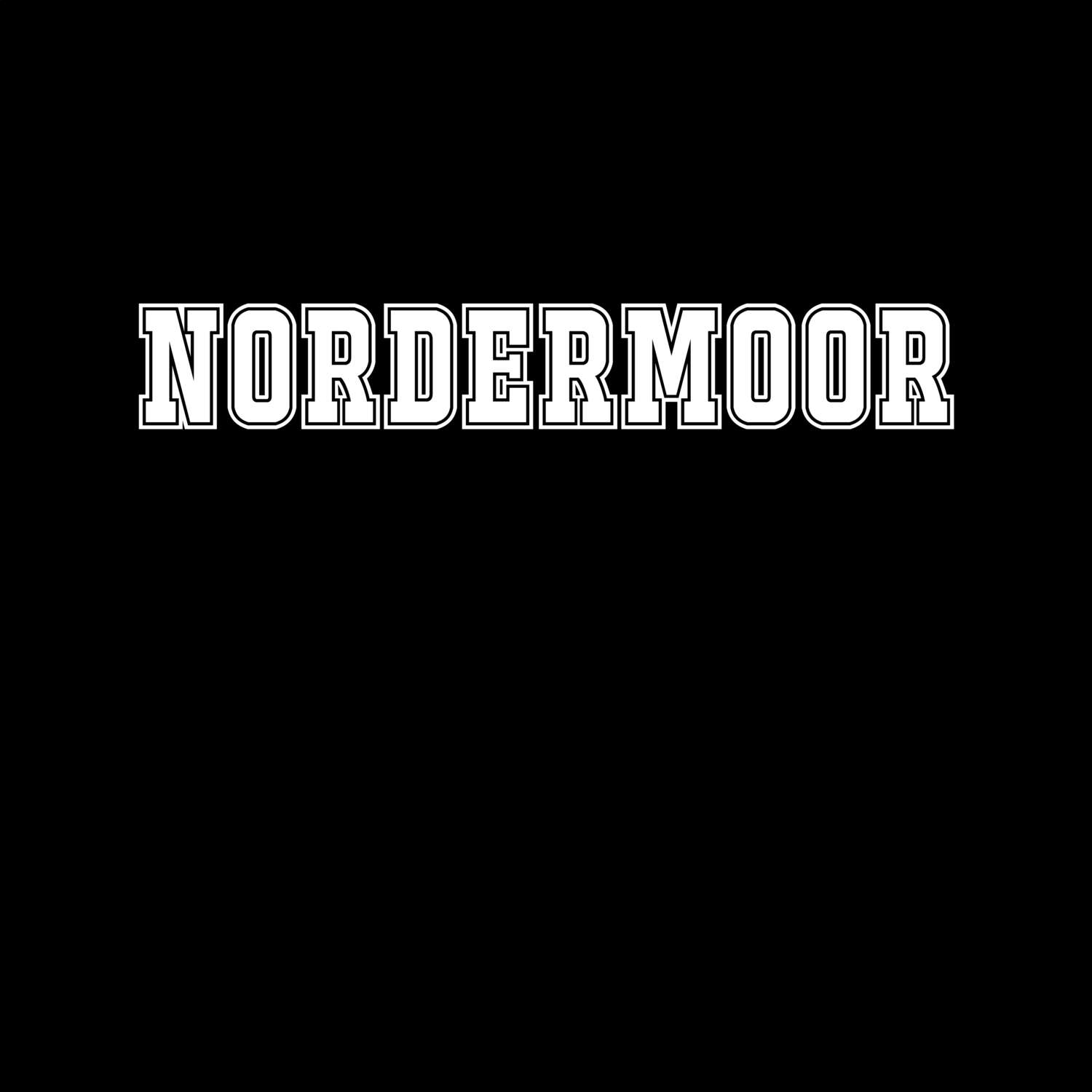 T-Shirt »Classic« für den Ort »Nordermoor«