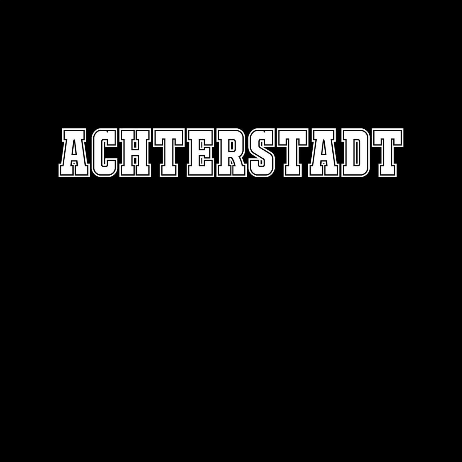 T-Shirt »Classic« für den Ort »Achterstadt«