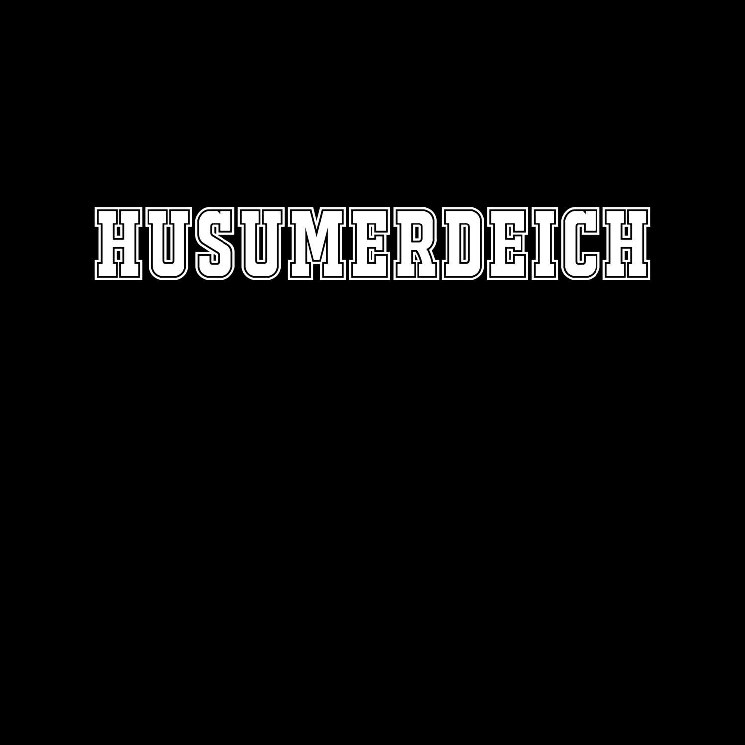 T-Shirt »Classic« für den Ort »Husumerdeich«