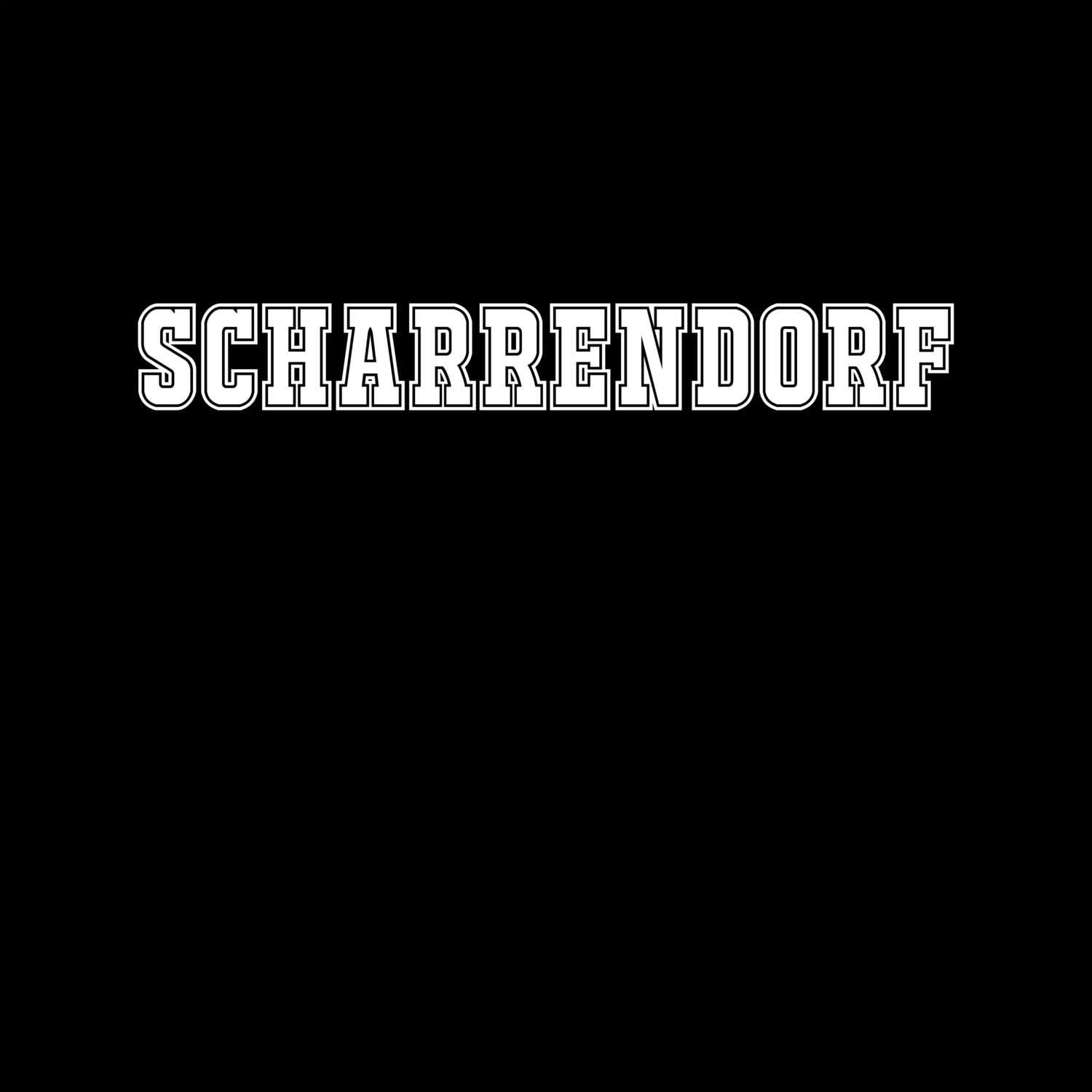 T-Shirt »Classic« für den Ort »Scharrendorf«