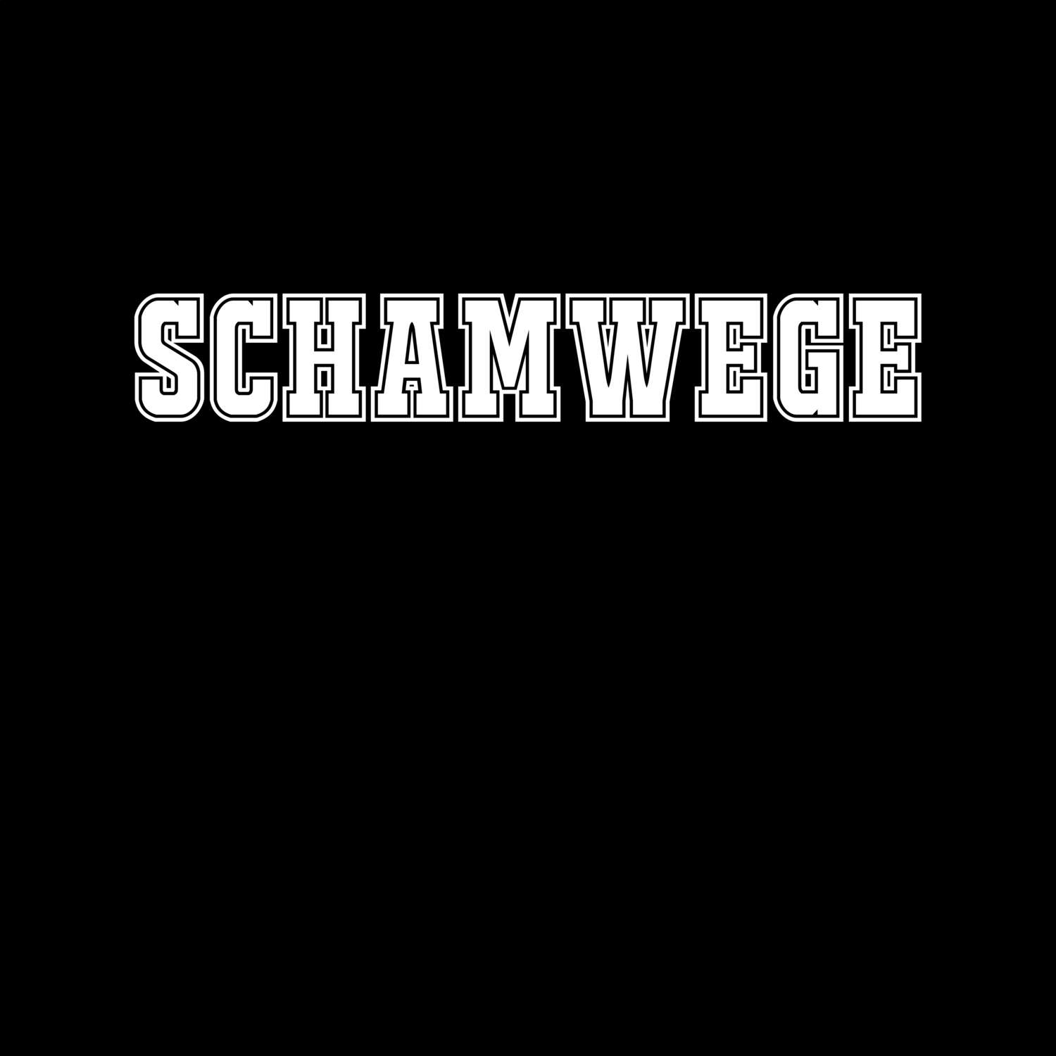 Schamwege T-Shirt »Classic«