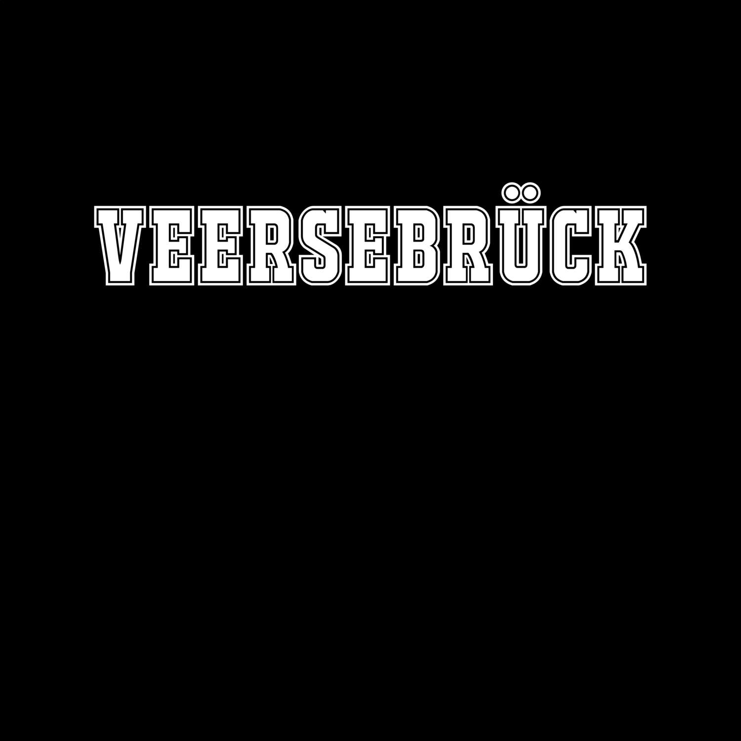 T-Shirt »Classic« für den Ort »Veersebrück«