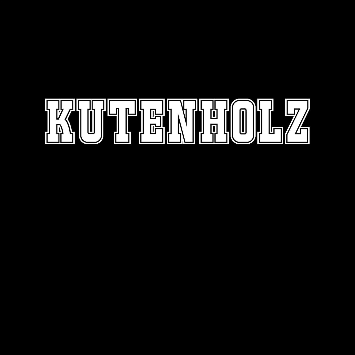 T-Shirt »Classic« für den Ort »Kutenholz«